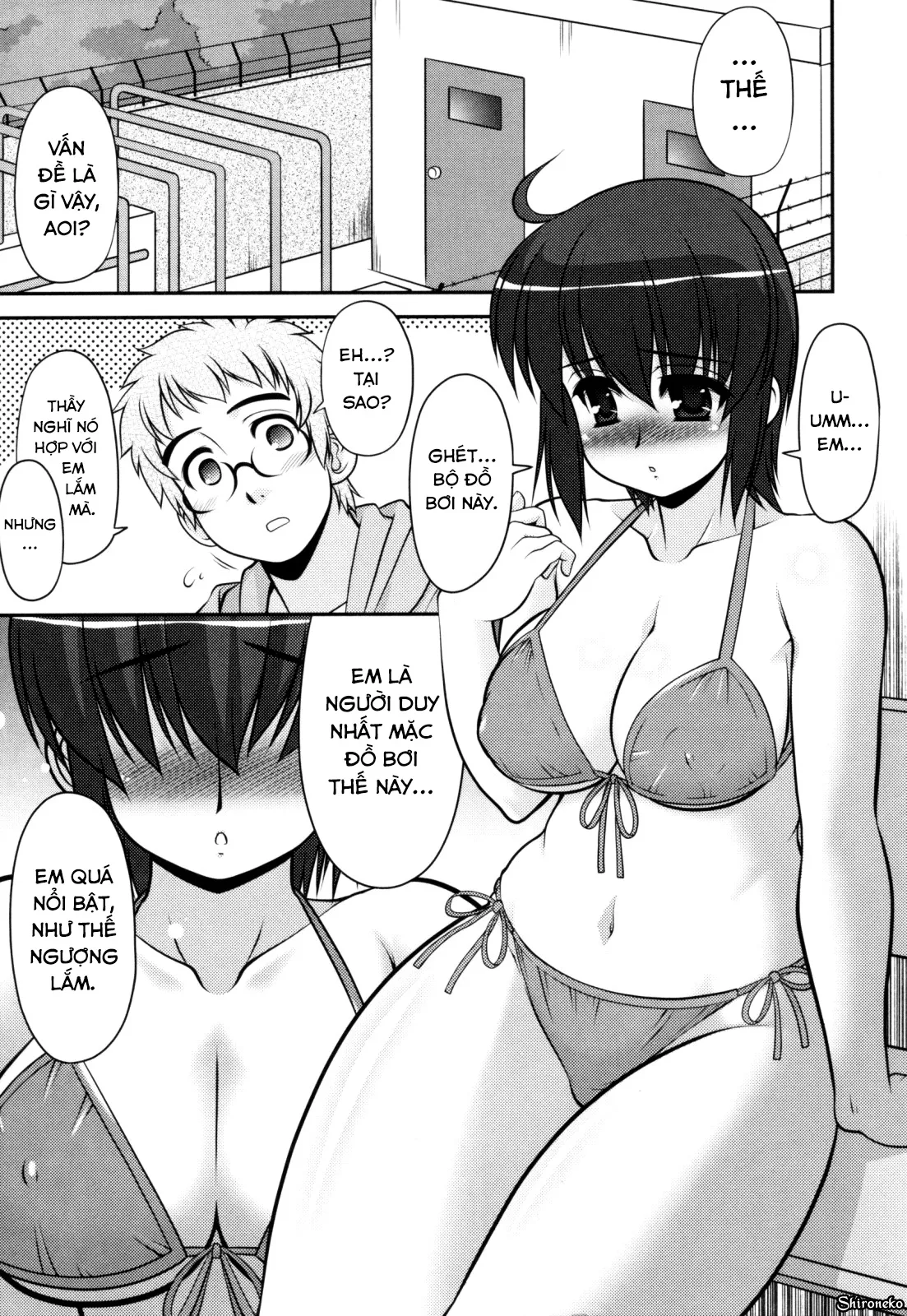 HentaiVN.net - Ảnh 8 - Aoi-chan Attack! - Chap 3
