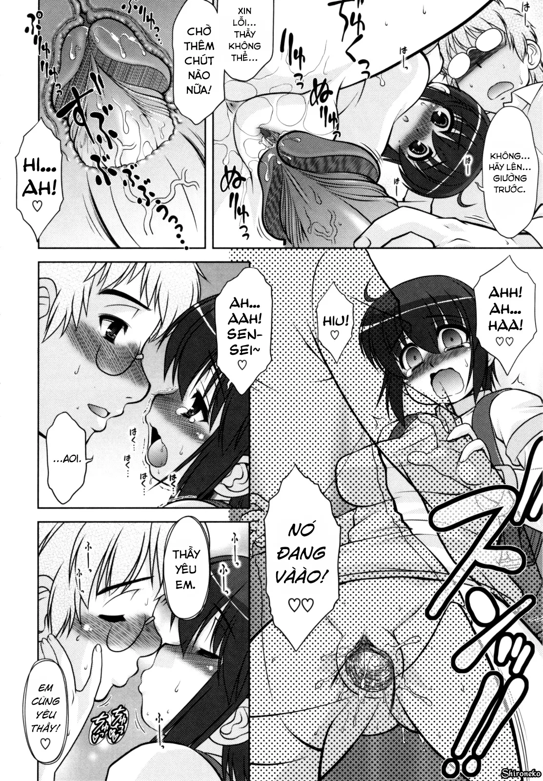 HentaiVN.net - Ảnh 15 - Aoi-chan Attack! - Chap 4