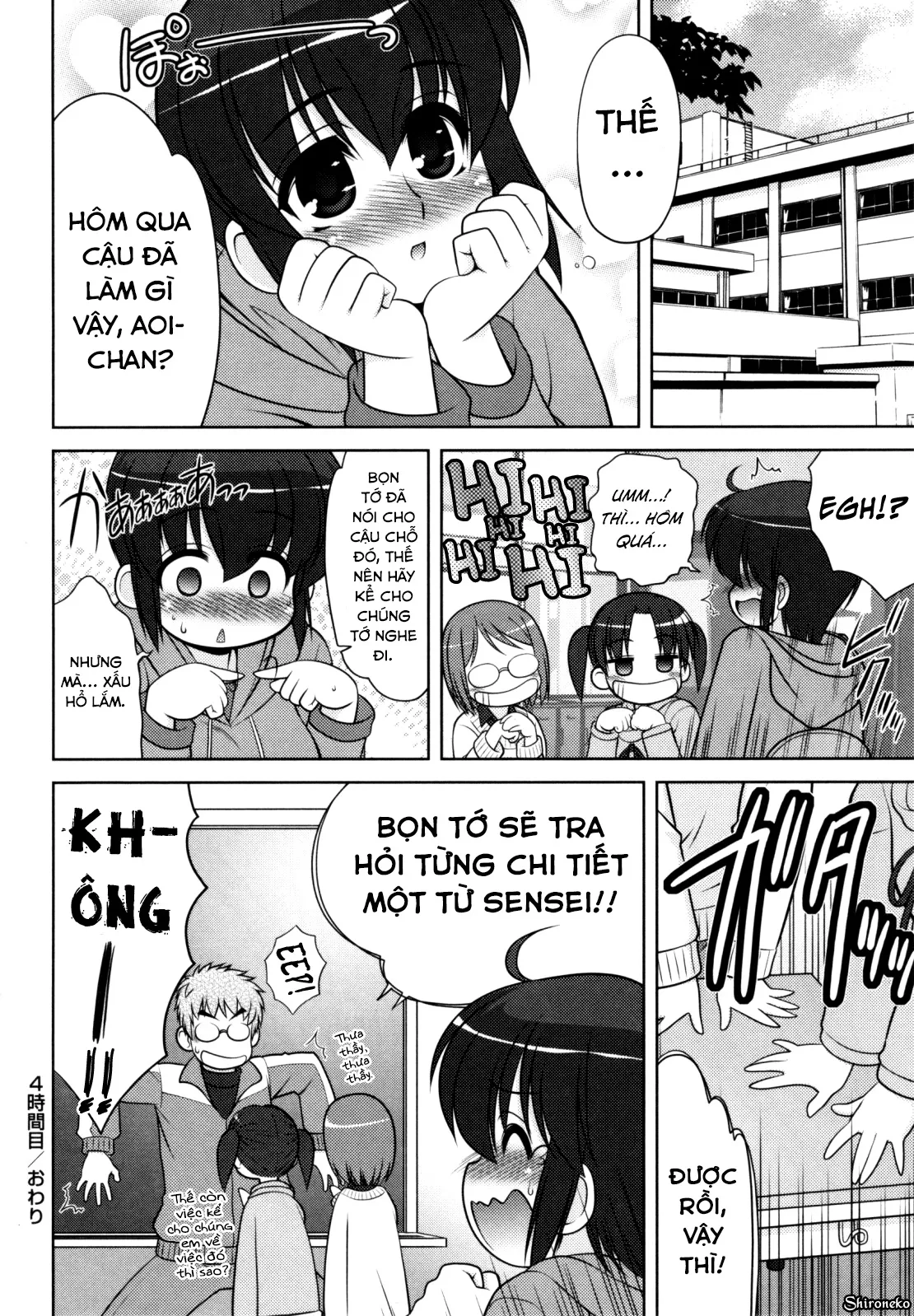 HentaiVN.net - Ảnh 25 - Aoi-chan Attack! - Chap 4
