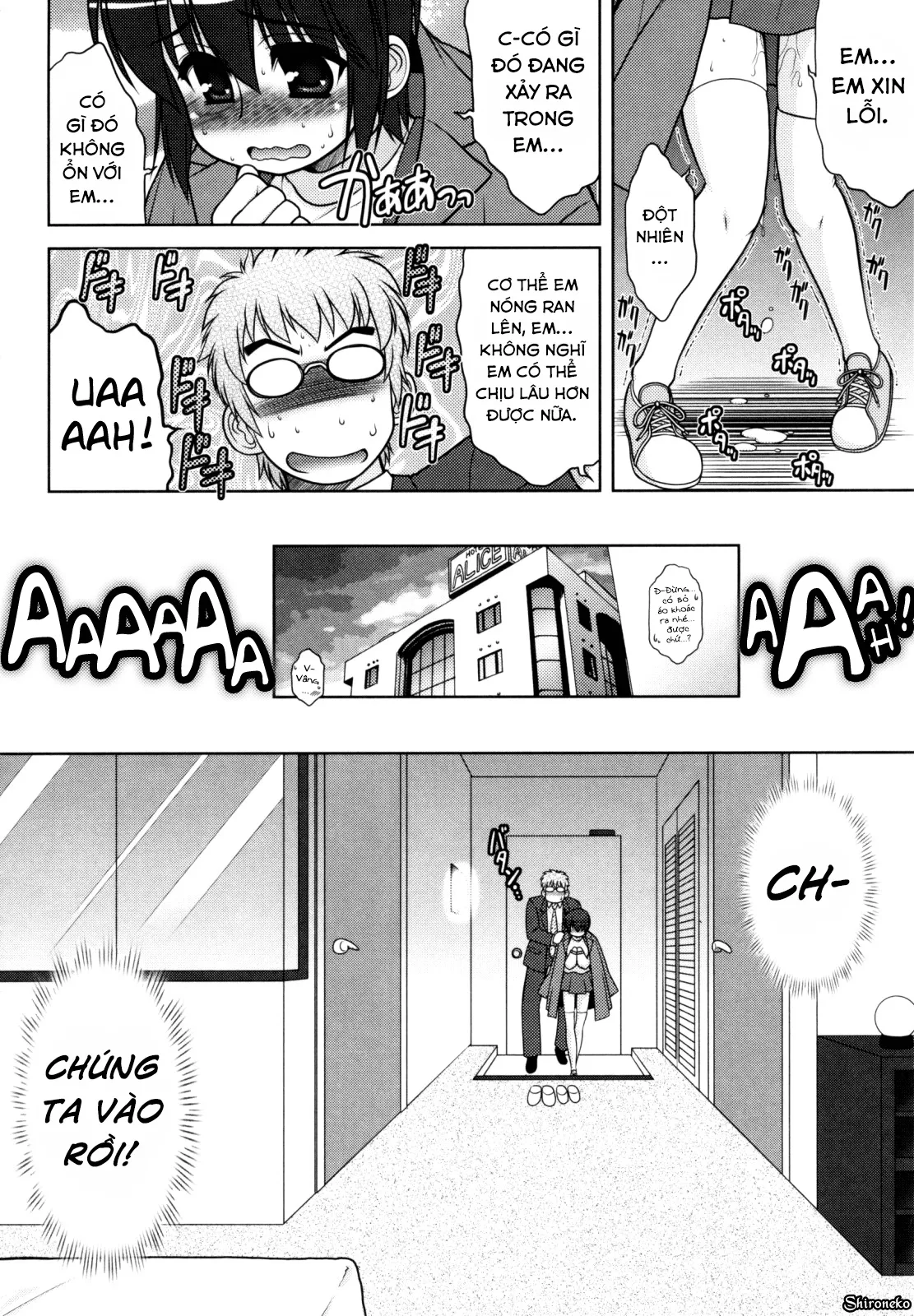 HentaiVN.net - Ảnh 9 - Aoi-chan Attack! - Chap 4
