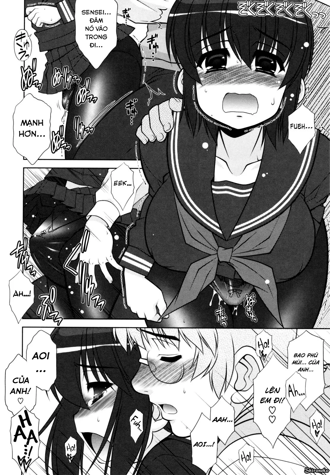 HentaiVN.net - Ảnh 13 - Aoi-chan Attack! - Chap 5