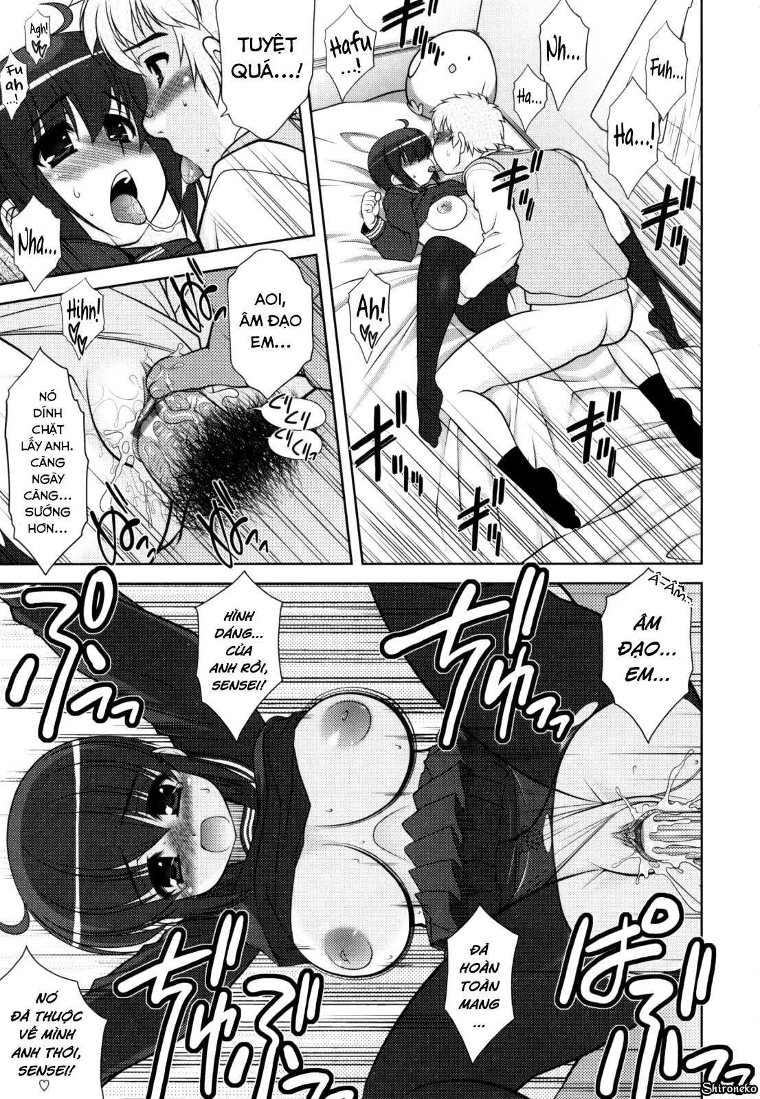 HentaiVN.net - Ảnh 20 - Aoi-chan Attack! - Chap 5