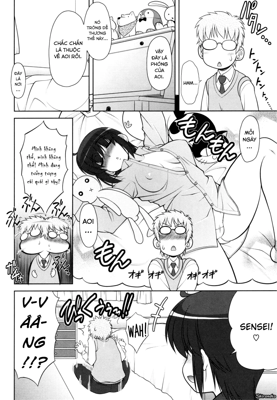 HentaiVN.net - Ảnh 5 - Aoi-chan Attack! - Chap 5