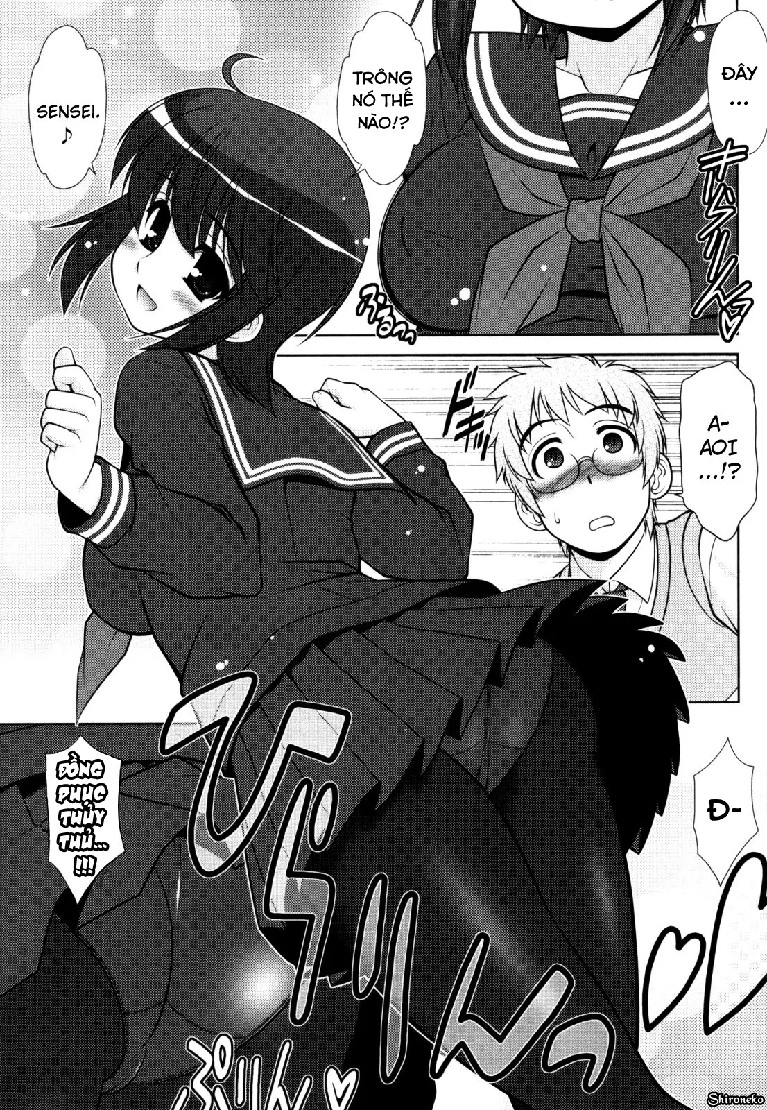 HentaiVN.net - Ảnh 6 - Aoi-chan Attack! - Chap 5