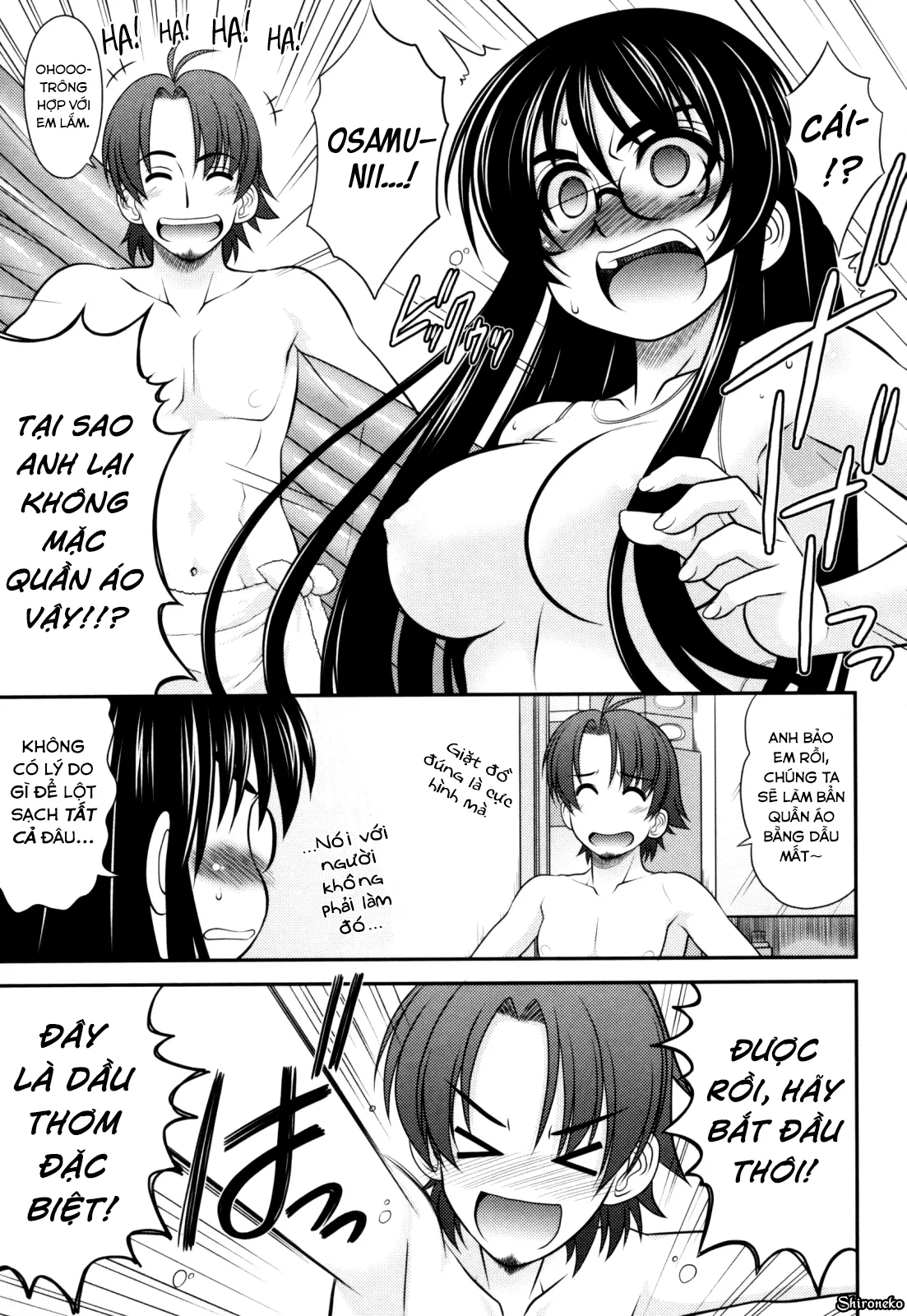 HentaiVN.net - Ảnh 6 - Aoi-chan Attack! - Chap 8