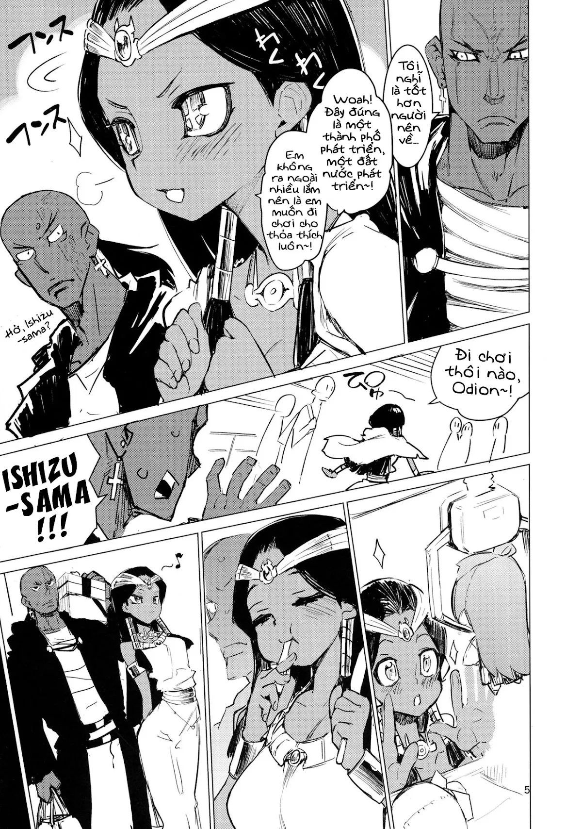 HentaiVN.net - Ảnh 4 - Ishizu-san no Secret ☆ Draw (Yu-Gi-Oh) [Bí mật của Ishizu-san (Yu-Gi-Oh!)] - Oneshot