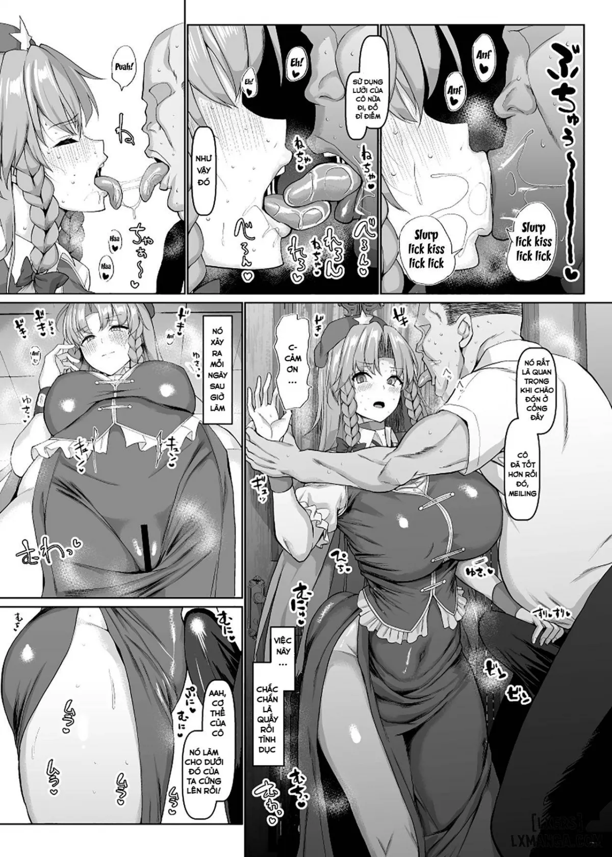 HentaiVN.net - Ảnh 4 - Shanghai Overnight Fucking [Shanghai Yotogi Musume] - Oneshot