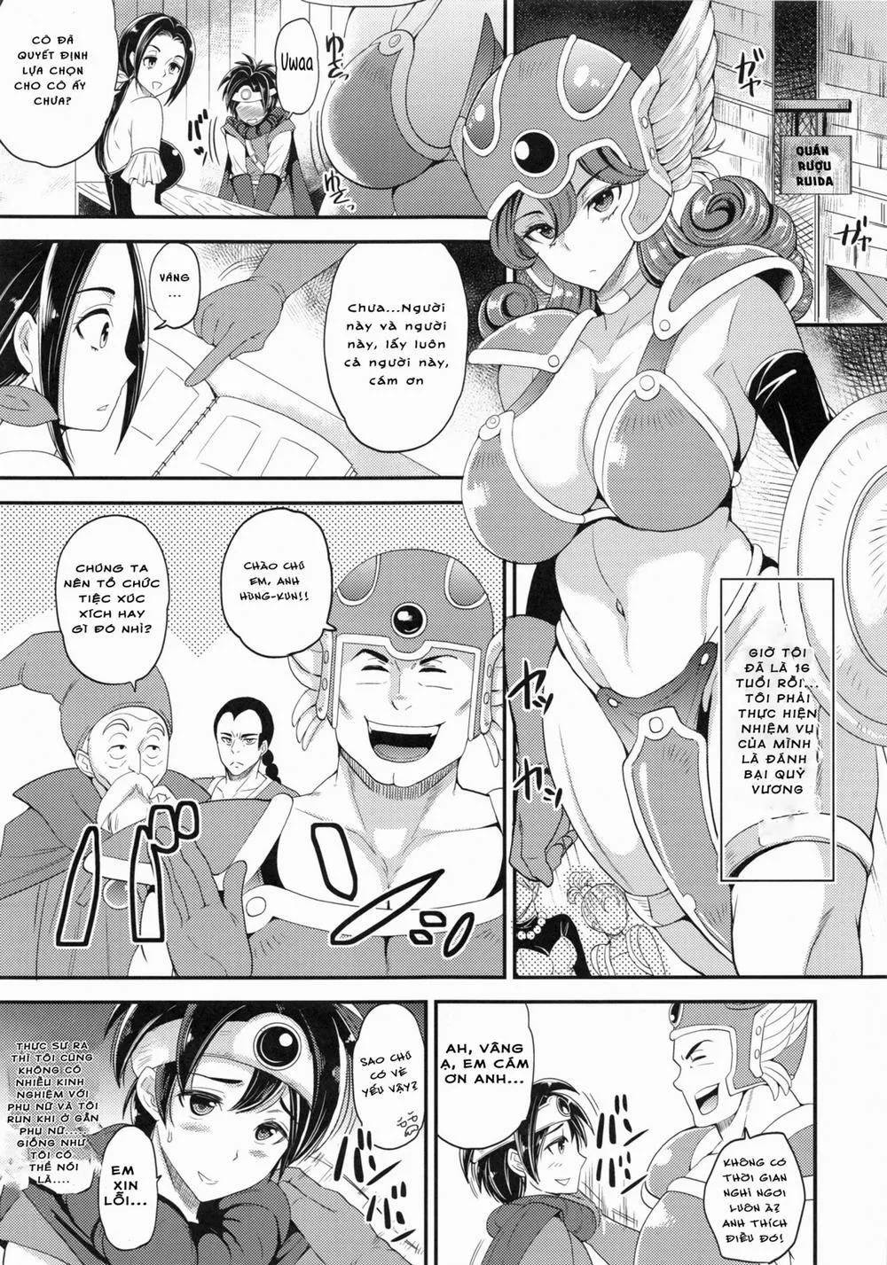HentaiVN.net - Ảnh 5 - TS Question! (Dragon Quest) - Oneshot