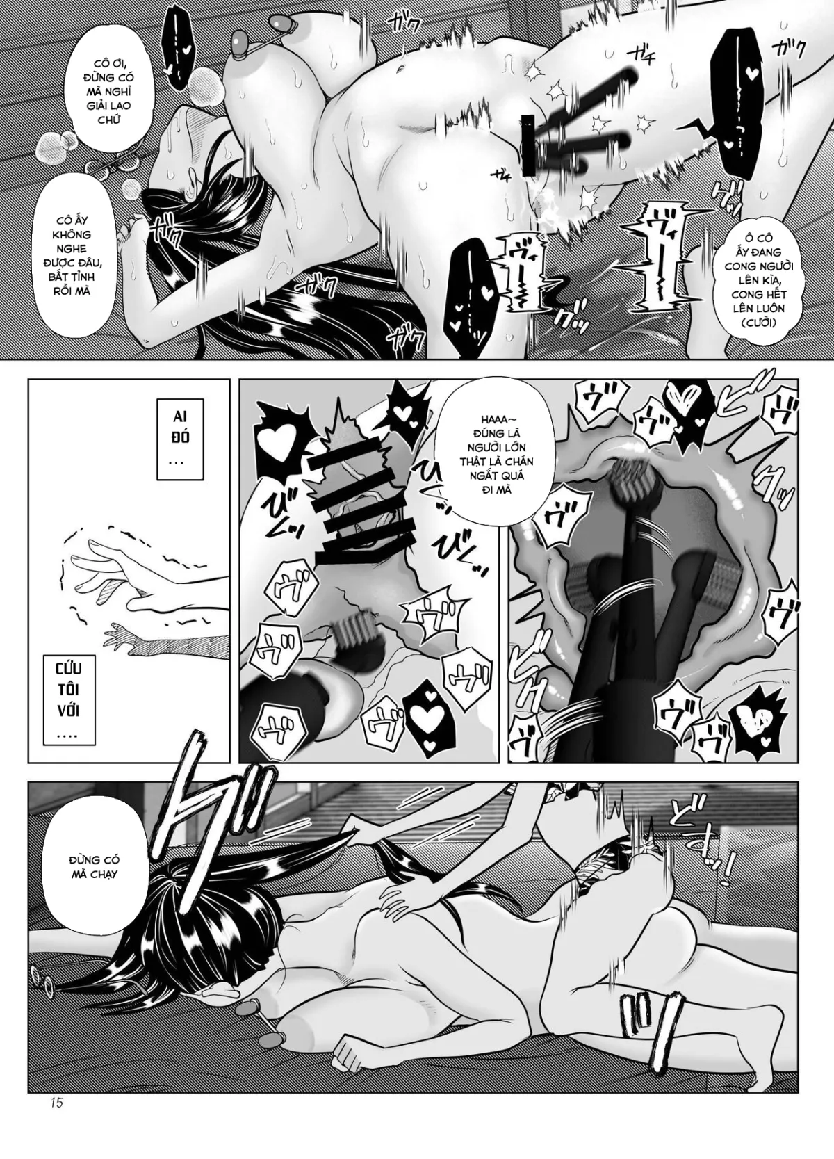 HentaiVN.net - Ảnh 16 - Do-M Kyoushi to Oni Loli ~ Natsuyasumi Hen [ドM教師と鬼ロリ～夏休み編] - Chap 1
