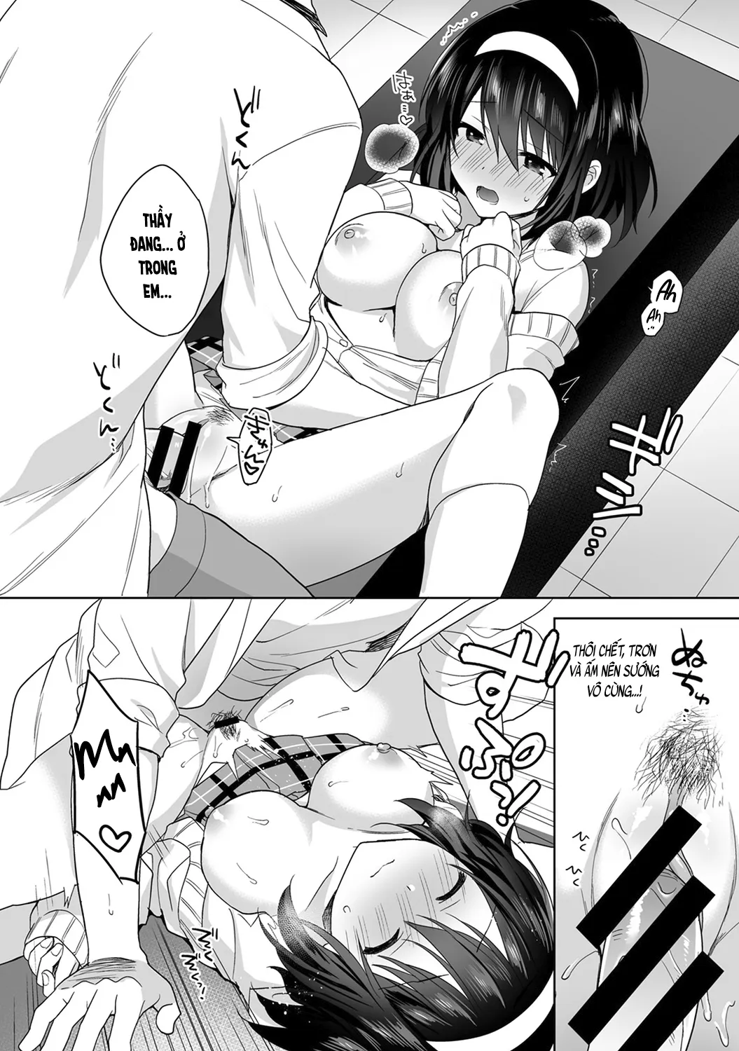HentaiVN.net - Ảnh 26 - Nagasato-san khéo léo và ngọt ngào ~ Vỗ về trong phòng y tế!~ [Amayakashi Jouzu no Nagasato-san ~ Hokenshitsu de Yoshiyoshi Ecchi!~; 甘やかし上手の長里さん～保健室でよしよしえっち!～] - Ch. 2