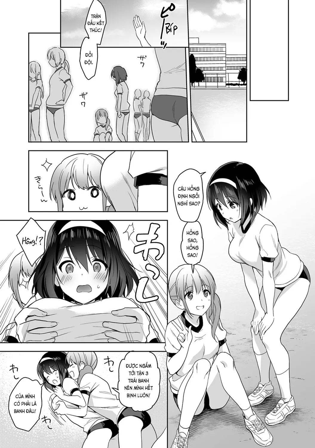 HentaiVN.net - Ảnh 7 - Nagasato-san khéo léo và ngọt ngào ~ Vỗ về trong phòng y tế!~ [Amayakashi Jouzu no Nagasato-san ~ Hokenshitsu de Yoshiyoshi Ecchi!~; 甘やかし上手の長里さん～保健室でよしよしえっち!～] - Ch. 2