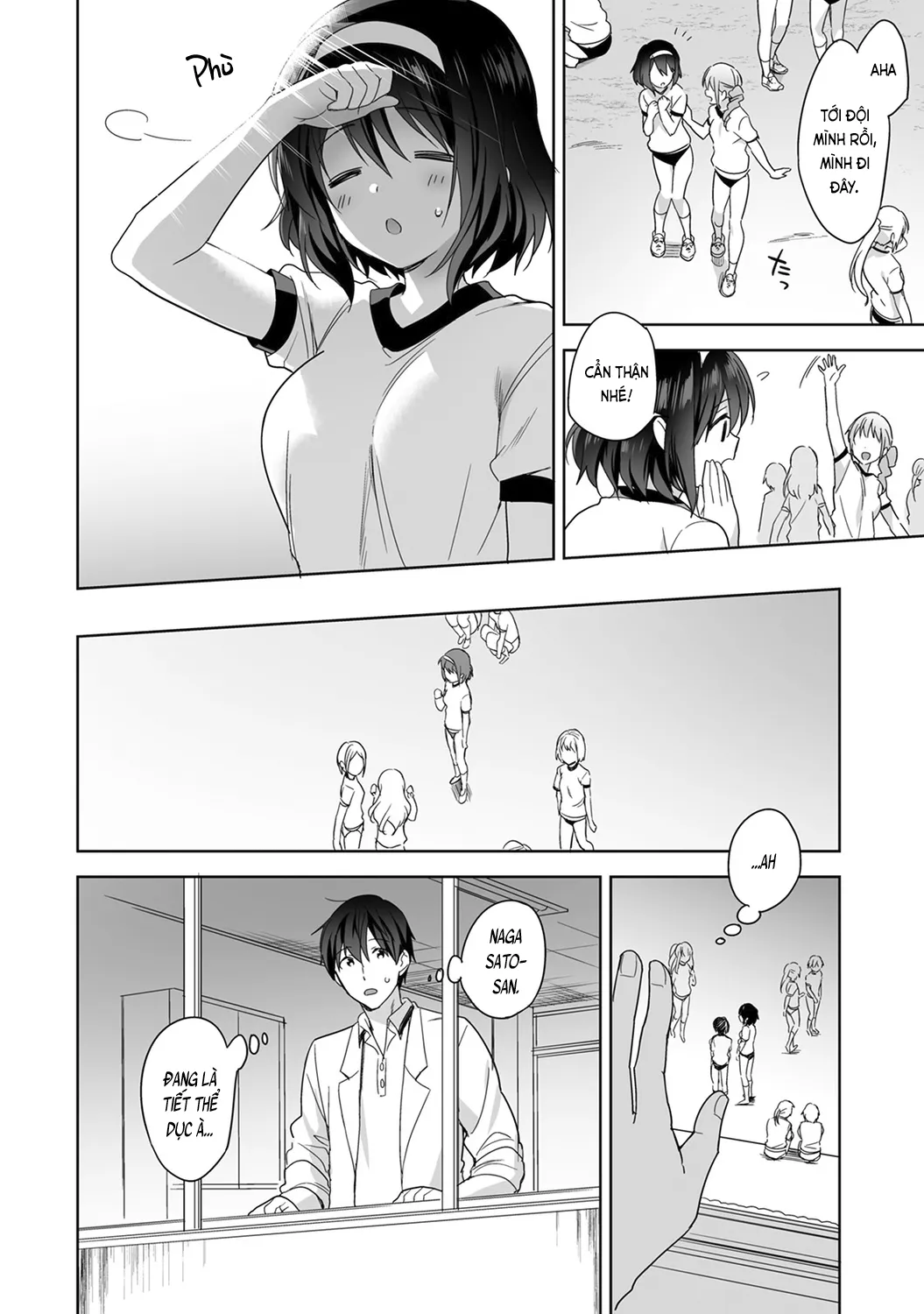 HentaiVN.net - Ảnh 8 - Nagasato-san khéo léo và ngọt ngào ~ Vỗ về trong phòng y tế!~ [Amayakashi Jouzu no Nagasato-san ~ Hokenshitsu de Yoshiyoshi Ecchi!~; 甘やかし上手の長里さん～保健室でよしよしえっち!～] - Ch. 2