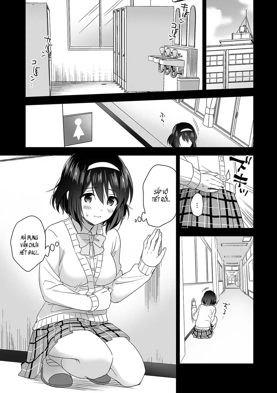 HentaiVN.net - Ảnh 3 - Nagasato-san khéo léo và ngọt ngào ~ Vỗ về trong phòng y tế!~ [Amayakashi Jouzu no Nagasato-san ~ Hokenshitsu de Yoshiyoshi Ecchi!~; 甘やかし上手の長里さん～保健室でよしよしえっち!～] - Ch. 3