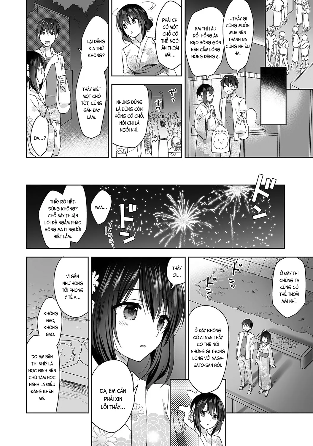 HentaiVN.net - Ảnh 13 - Nagasato-san khéo léo và ngọt ngào ~ Vỗ về trong phòng y tế!~ [Amayakashi Jouzu no Nagasato-san ~ Hokenshitsu de Yoshiyoshi Ecchi!~; 甘やかし上手の長里さん～保健室でよしよしえっち!～] - Ch. 4