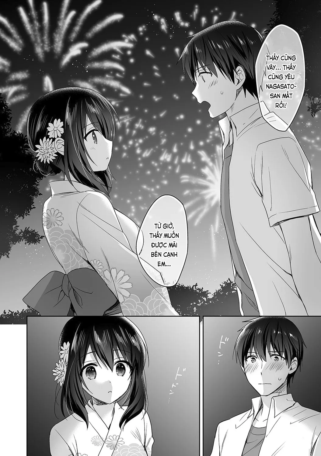 HentaiVN.net - Ảnh 15 - Nagasato-san khéo léo và ngọt ngào ~ Vỗ về trong phòng y tế!~ [Amayakashi Jouzu no Nagasato-san ~ Hokenshitsu de Yoshiyoshi Ecchi!~; 甘やかし上手の長里さん～保健室でよしよしえっち!～] - Ch. 4