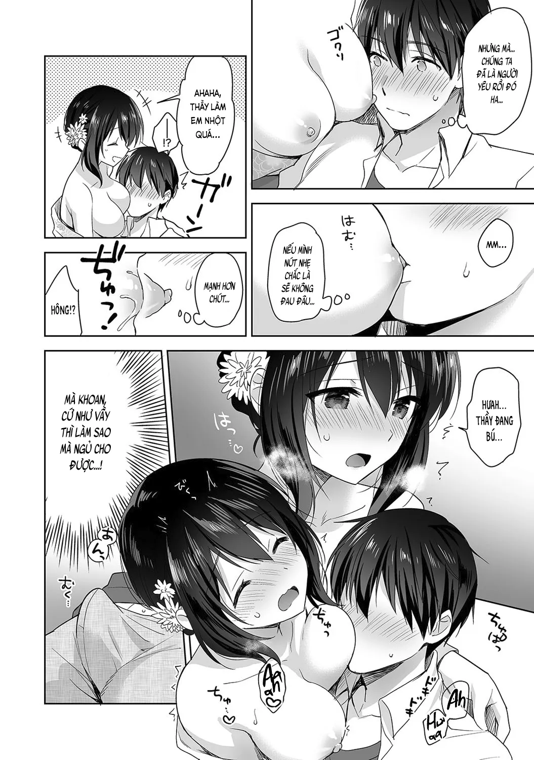 HentaiVN.net - Ảnh 19 - Nagasato-san khéo léo và ngọt ngào ~ Vỗ về trong phòng y tế!~ [Amayakashi Jouzu no Nagasato-san ~ Hokenshitsu de Yoshiyoshi Ecchi!~; 甘やかし上手の長里さん～保健室でよしよしえっち!～] - Ch. 4