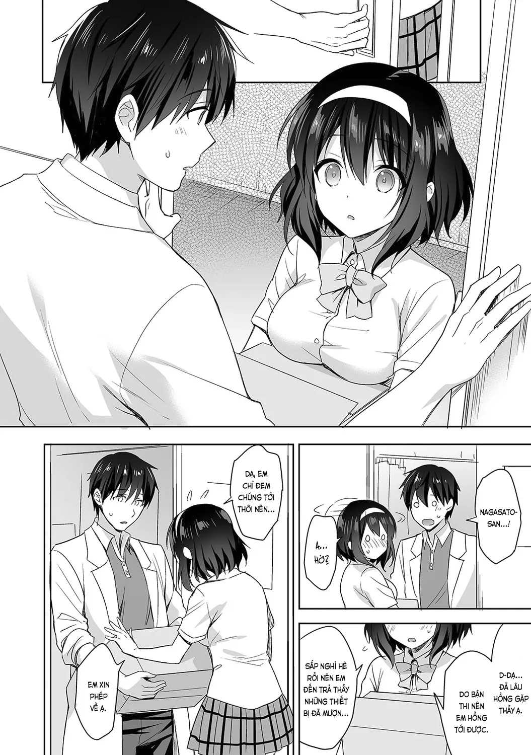 HentaiVN.net - Ảnh 9 - Nagasato-san khéo léo và ngọt ngào ~ Vỗ về trong phòng y tế!~ [Amayakashi Jouzu no Nagasato-san ~ Hokenshitsu de Yoshiyoshi Ecchi!~; 甘やかし上手の長里さん～保健室でよしよしえっち!～] - Ch. 4