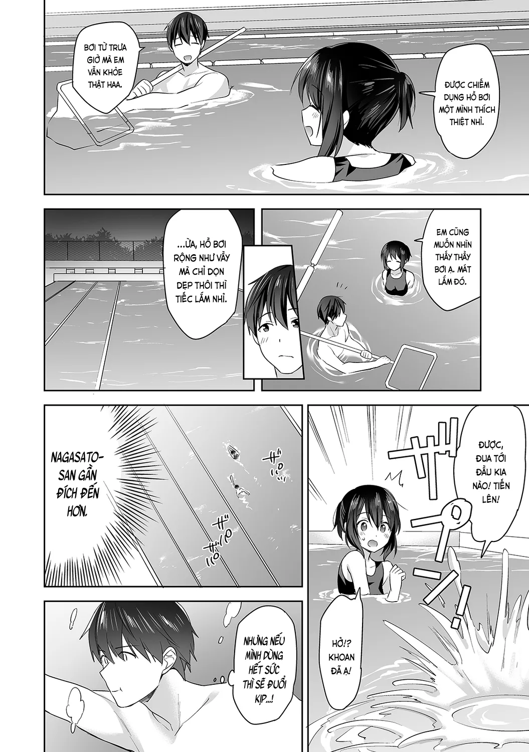 HentaiVN.net - Ảnh 10 - Nagasato-san khéo léo và ngọt ngào ~ Vỗ về trong phòng y tế!~ [Amayakashi Jouzu no Nagasato-san ~ Hokenshitsu de Yoshiyoshi Ecchi!~; 甘やかし上手の長里さん～保健室でよしよしえっち!～] - Ch. 5