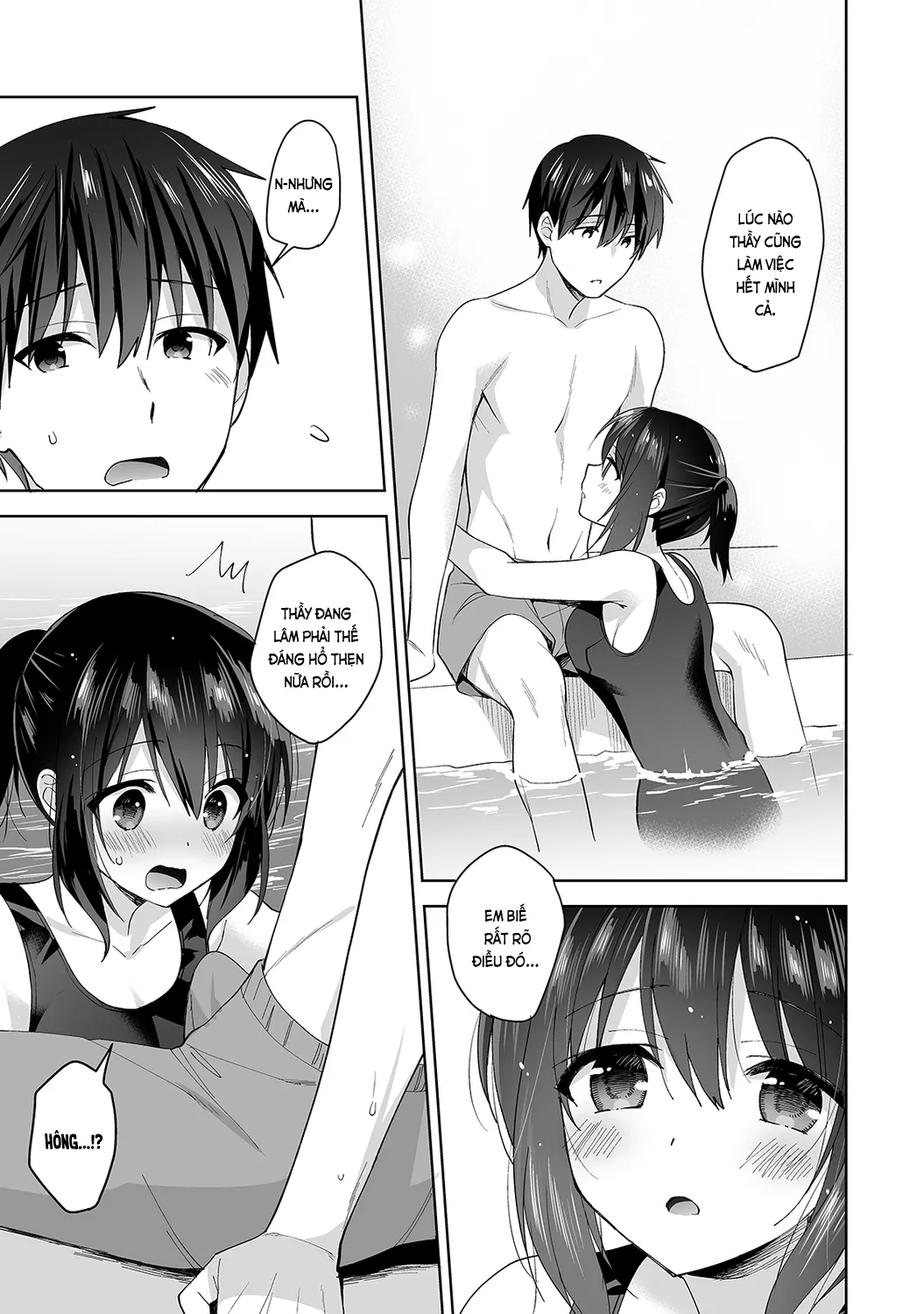 HentaiVN.net - Ảnh 13 - Nagasato-san khéo léo và ngọt ngào ~ Vỗ về trong phòng y tế!~ [Amayakashi Jouzu no Nagasato-san ~ Hokenshitsu de Yoshiyoshi Ecchi!~; 甘やかし上手の長里さん～保健室でよしよしえっち!～] - Ch. 5