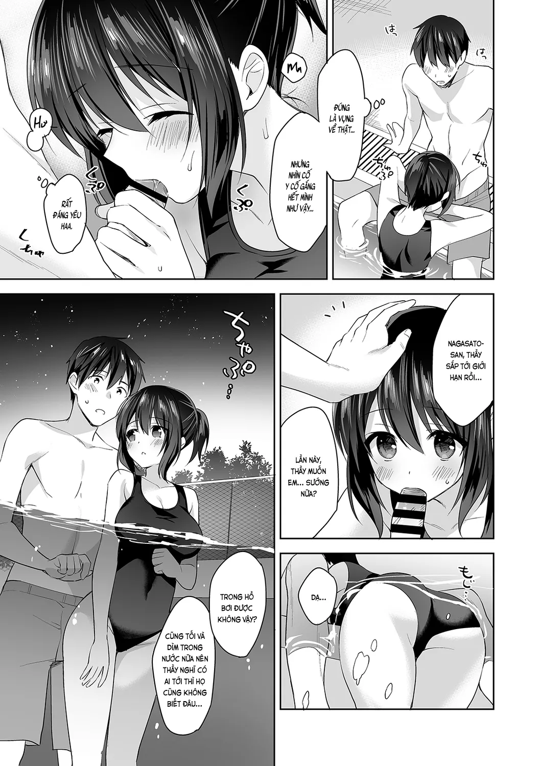 HentaiVN.net - Ảnh 17 - Nagasato-san khéo léo và ngọt ngào ~ Vỗ về trong phòng y tế!~ [Amayakashi Jouzu no Nagasato-san ~ Hokenshitsu de Yoshiyoshi Ecchi!~; 甘やかし上手の長里さん～保健室でよしよしえっち!～] - Ch. 5