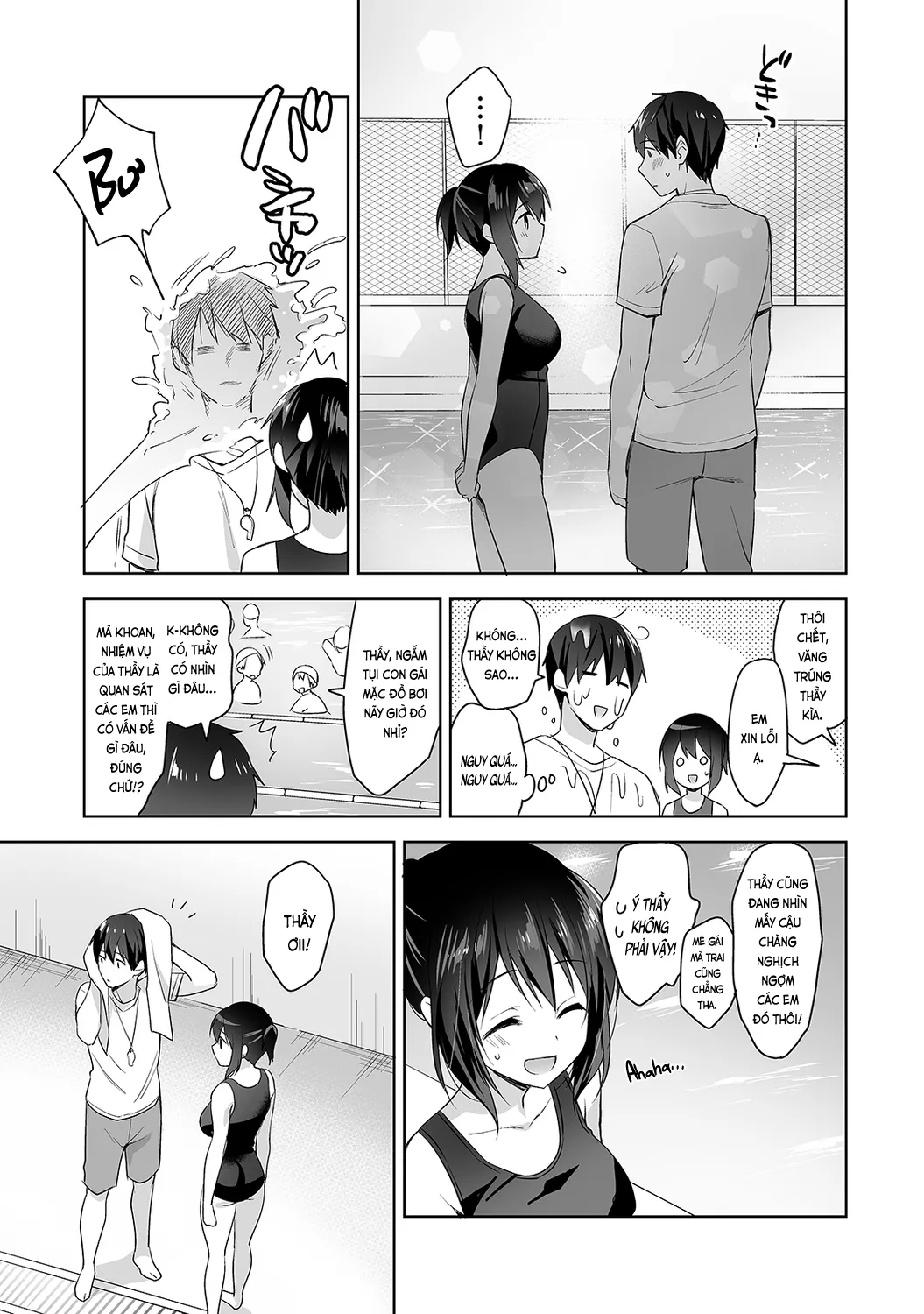 HentaiVN.net - Ảnh 6 - Nagasato-san khéo léo và ngọt ngào ~ Vỗ về trong phòng y tế!~ [Amayakashi Jouzu no Nagasato-san ~ Hokenshitsu de Yoshiyoshi Ecchi!~; 甘やかし上手の長里さん～保健室でよしよしえっち!～] - Ch. 5