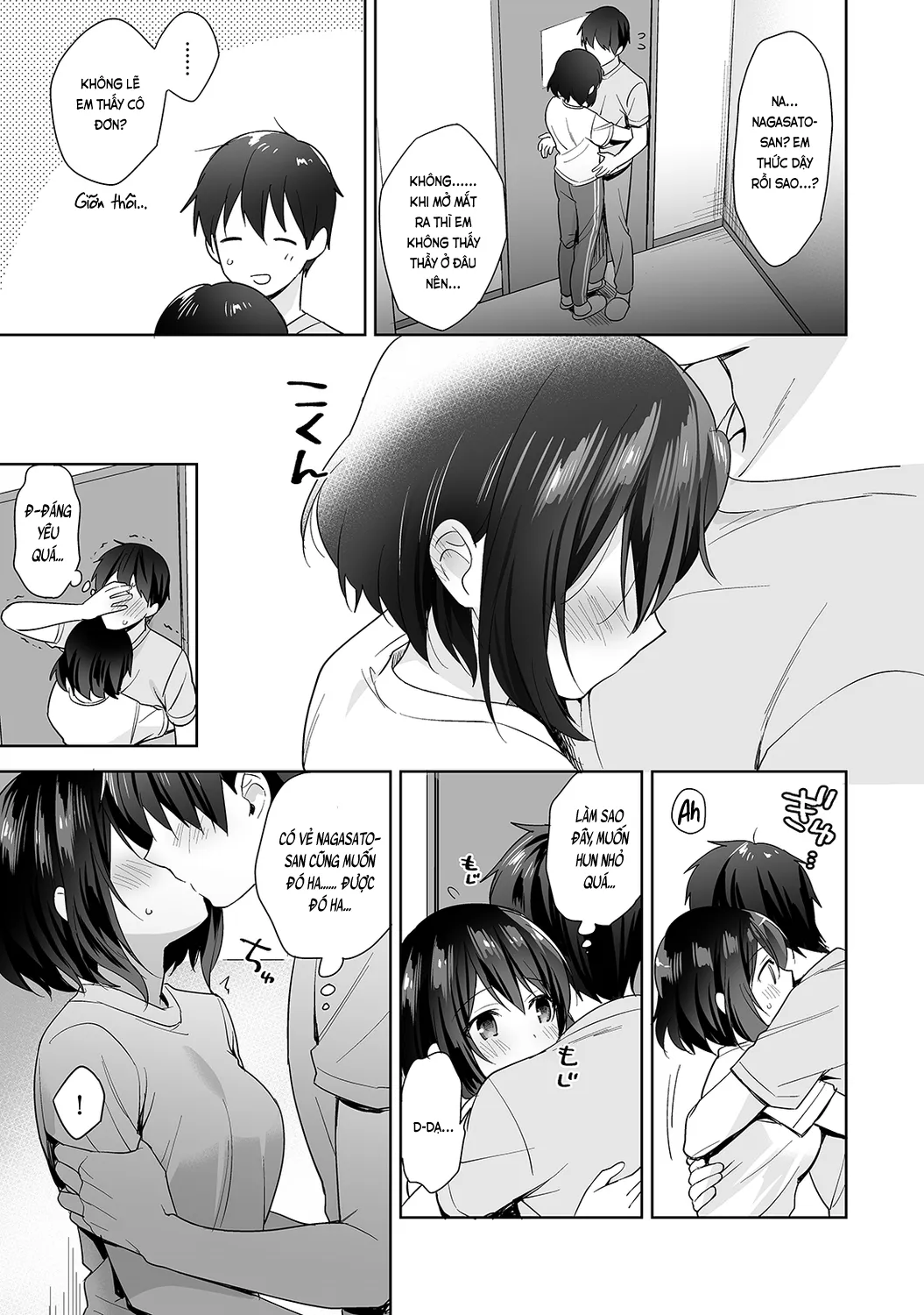 HentaiVN.net - Ảnh 14 - Nagasato-san khéo léo và ngọt ngào ~ Vỗ về trong phòng y tế!~ [Amayakashi Jouzu no Nagasato-san ~ Hokenshitsu de Yoshiyoshi Ecchi!~; 甘やかし上手の長里さん～保健室でよしよしえっち!～] - Ch. 7