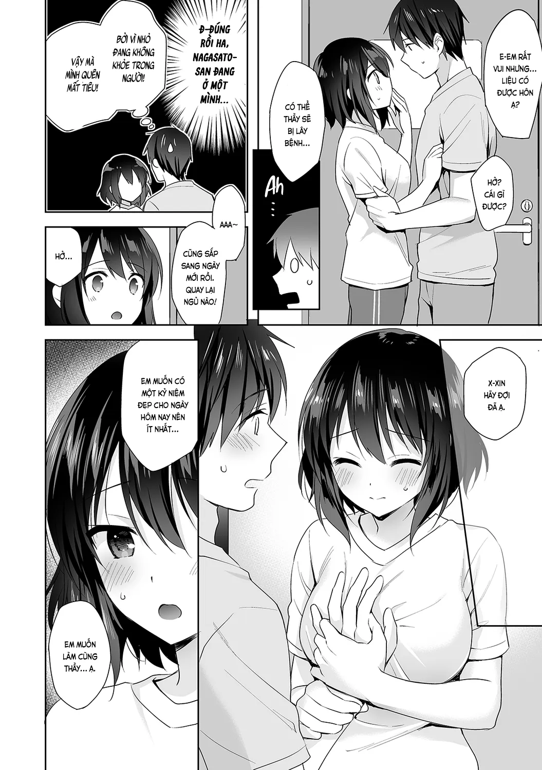 HentaiVN.net - Ảnh 15 - Nagasato-san khéo léo và ngọt ngào ~ Vỗ về trong phòng y tế!~ [Amayakashi Jouzu no Nagasato-san ~ Hokenshitsu de Yoshiyoshi Ecchi!~; 甘やかし上手の長里さん～保健室でよしよしえっち!～] - Ch. 7