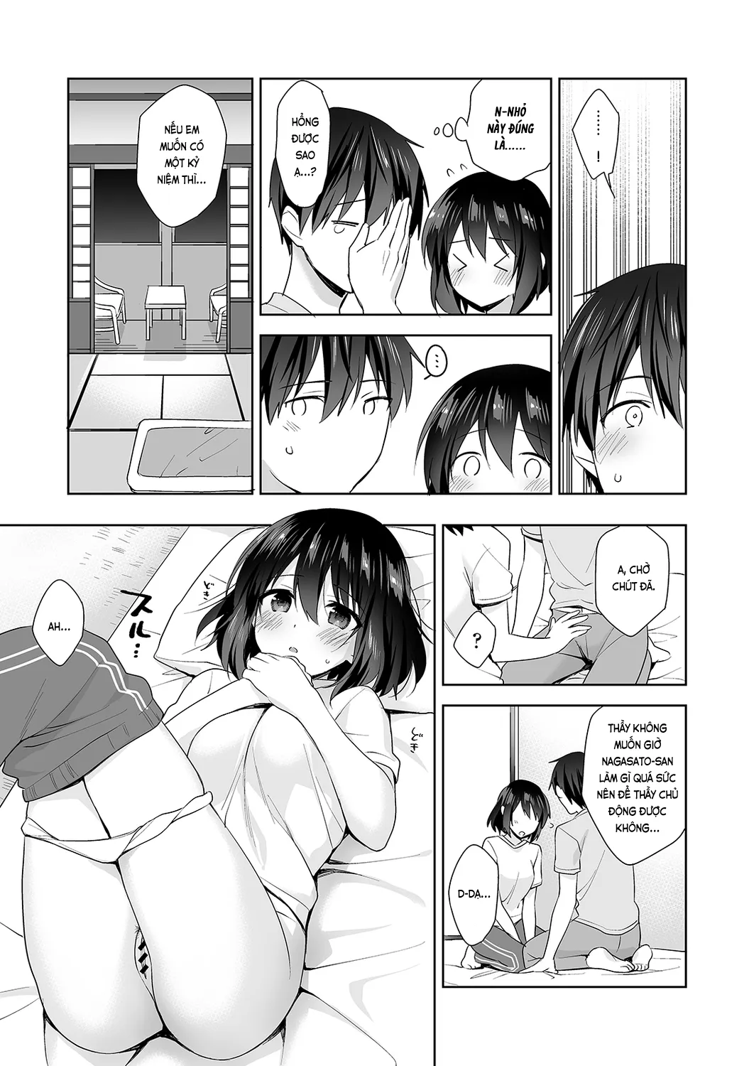 HentaiVN.net - Ảnh 16 - Nagasato-san khéo léo và ngọt ngào ~ Vỗ về trong phòng y tế!~ [Amayakashi Jouzu no Nagasato-san ~ Hokenshitsu de Yoshiyoshi Ecchi!~; 甘やかし上手の長里さん～保健室でよしよしえっち!～] - Ch. 7