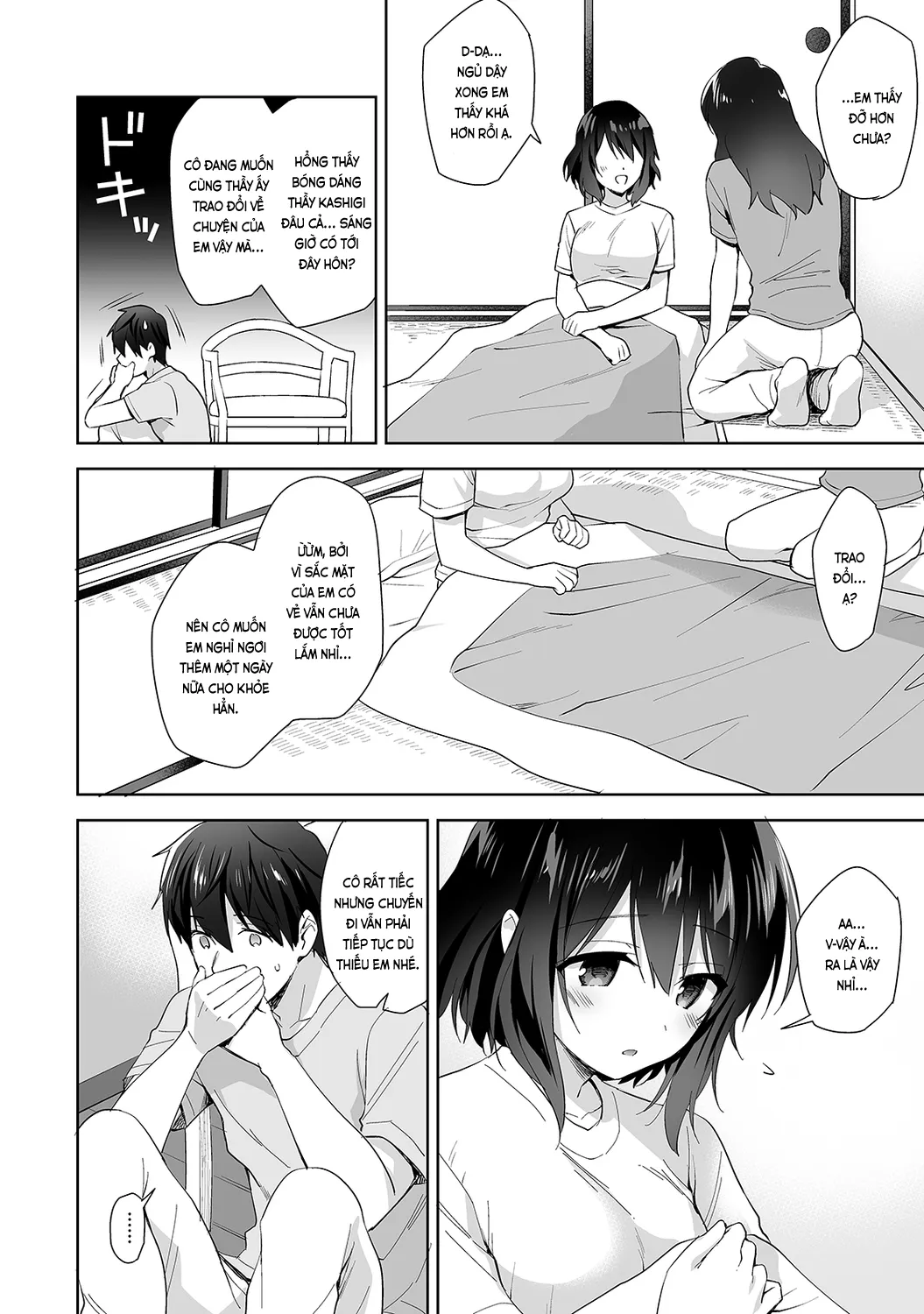 HentaiVN.net - Ảnh 3 - Nagasato-san khéo léo và ngọt ngào ~ Vỗ về trong phòng y tế!~ [Amayakashi Jouzu no Nagasato-san ~ Hokenshitsu de Yoshiyoshi Ecchi!~; 甘やかし上手の長里さん～保健室でよしよしえっち!～] - Ch. 8