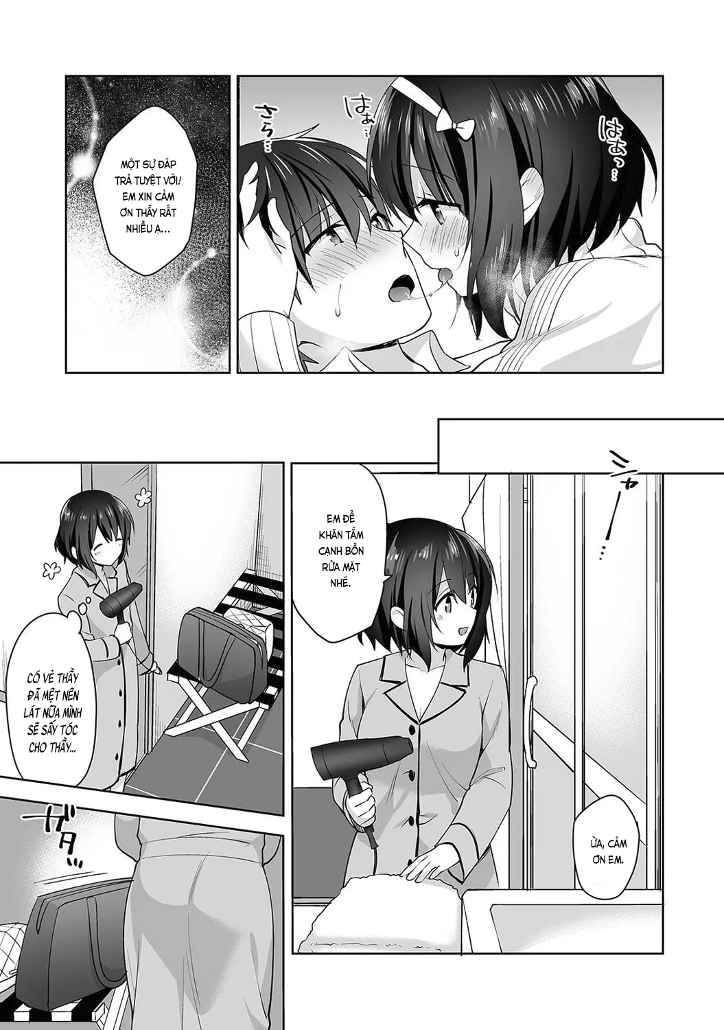 HentaiVN.net - Ảnh 24 - Nagasato-san khéo léo và ngọt ngào ~ Vỗ về trong phòng y tế!~ [Amayakashi Jouzu no Nagasato-san ~ Hokenshitsu de Yoshiyoshi Ecchi!~; 甘やかし上手の長里さん～保健室でよしよしえっち!～] - Ch. 9
