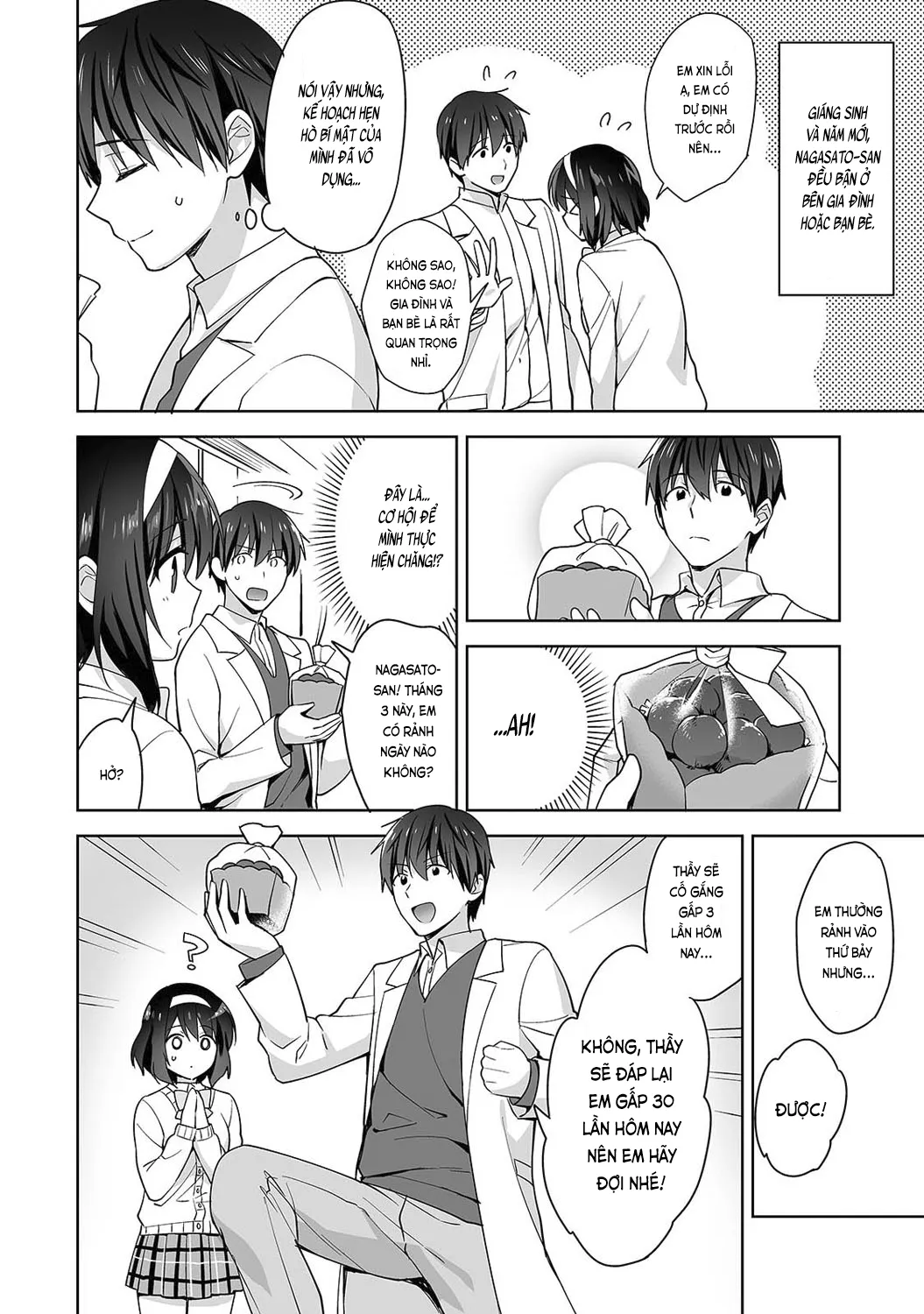 HentaiVN.net - Ảnh 3 - Nagasato-san khéo léo và ngọt ngào ~ Vỗ về trong phòng y tế!~ [Amayakashi Jouzu no Nagasato-san ~ Hokenshitsu de Yoshiyoshi Ecchi!~; 甘やかし上手の長里さん～保健室でよしよしえっち!～] - Ch. 9