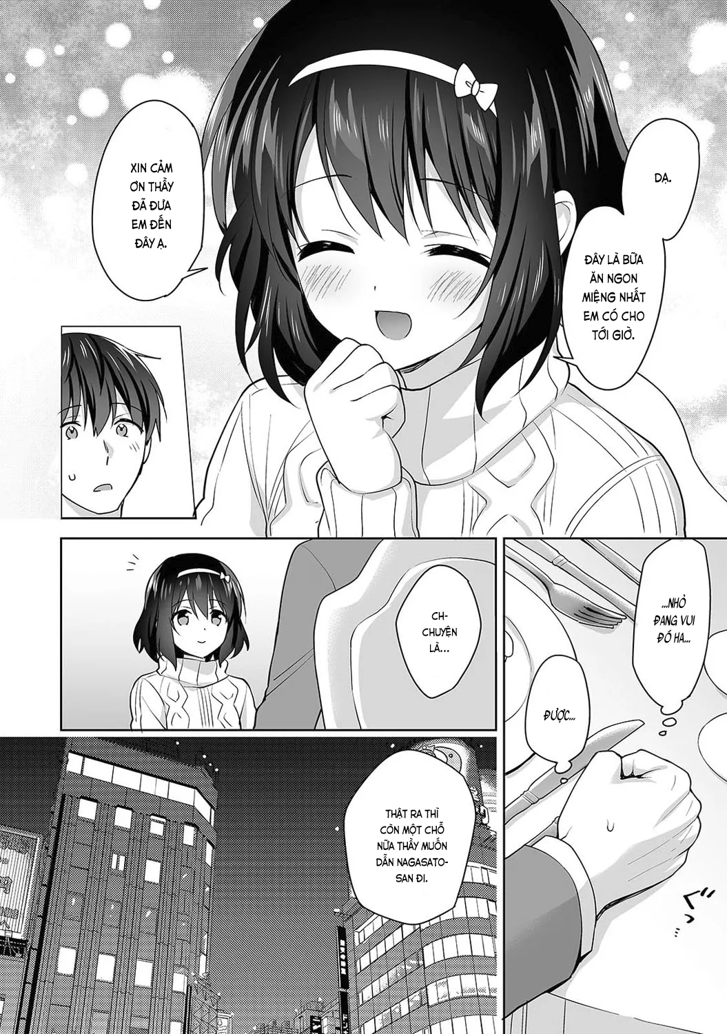 HentaiVN.net - Ảnh 7 - Nagasato-san khéo léo và ngọt ngào ~ Vỗ về trong phòng y tế!~ [Amayakashi Jouzu no Nagasato-san ~ Hokenshitsu de Yoshiyoshi Ecchi!~; 甘やかし上手の長里さん～保健室でよしよしえっち!～] - Ch. 9
