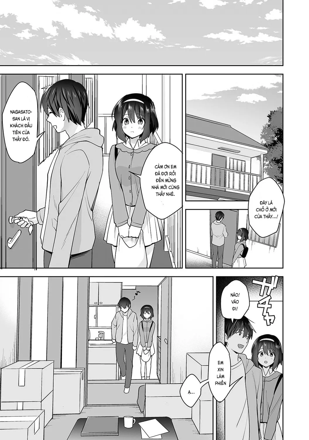 HentaiVN.net - Ảnh 4 - Nagasato-san khéo léo và ngọt ngào ~ Vỗ về trong phòng y tế!~ [Amayakashi Jouzu no Nagasato-san ~ Hokenshitsu de Yoshiyoshi Ecchi!~; 甘やかし上手の長里さん～保健室でよしよしえっち!～] - Ch. 10