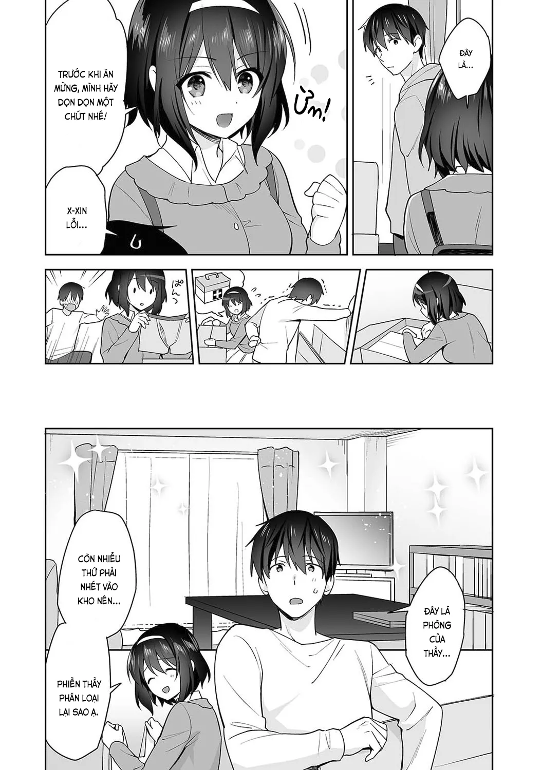 HentaiVN.net - Ảnh 5 - Nagasato-san khéo léo và ngọt ngào ~ Vỗ về trong phòng y tế!~ [Amayakashi Jouzu no Nagasato-san ~ Hokenshitsu de Yoshiyoshi Ecchi!~; 甘やかし上手の長里さん～保健室でよしよしえっち!～] - Ch. 10