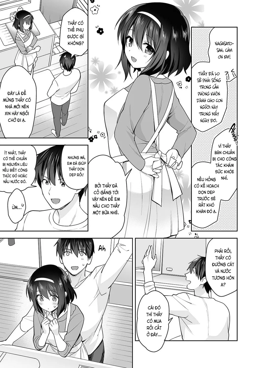 HentaiVN.net - Ảnh 6 - Nagasato-san khéo léo và ngọt ngào ~ Vỗ về trong phòng y tế!~ [Amayakashi Jouzu no Nagasato-san ~ Hokenshitsu de Yoshiyoshi Ecchi!~; 甘やかし上手の長里さん～保健室でよしよしえっち!～] - Ch. 10