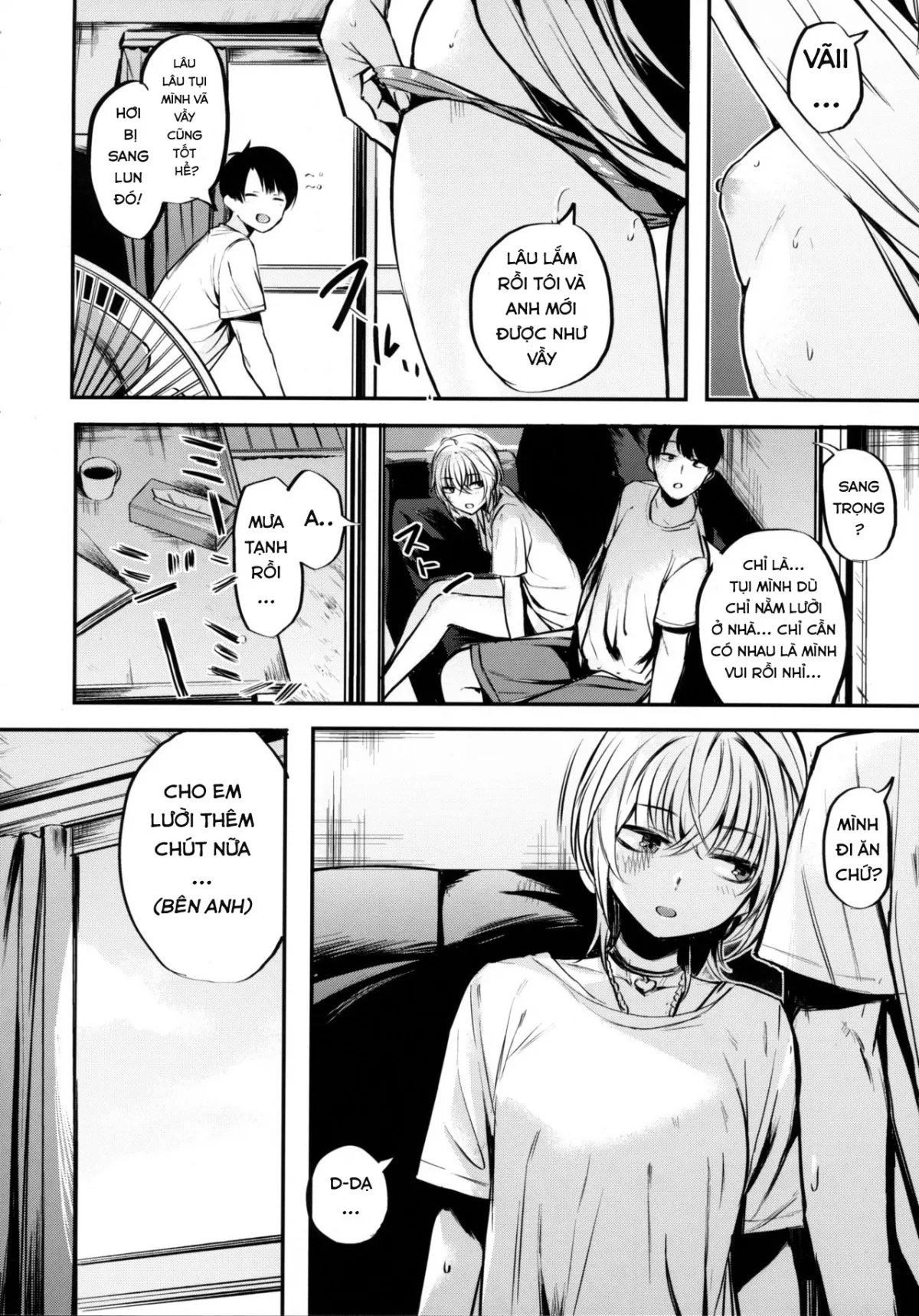 HentaiVN.net - Ảnh 20 - Giang hồ-chan không giang hồ cho lắm! [Sukoshi Furyouppoi Onnanoko to Kyuujitsu ni Ie de Daradara Shitai Hon ; 少し不良っぽい女の子と休日に家でだらだらしたい本] - Chap 1: Ngày nghỉ cùng Giang Hồ-chan