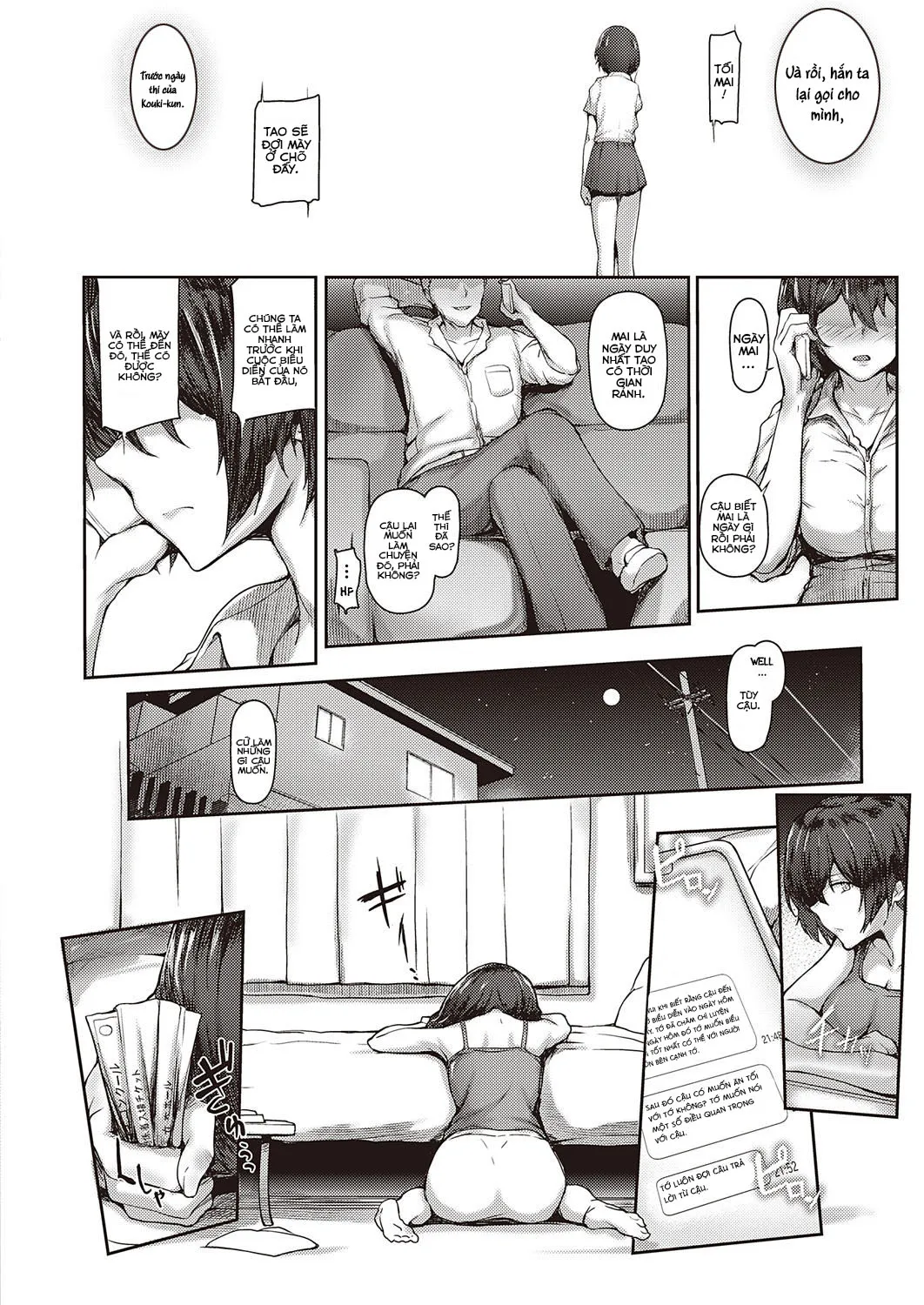 HentaiVN.net - Ảnh 4 - Kimi no Todokanai Prelude - Chap 2.