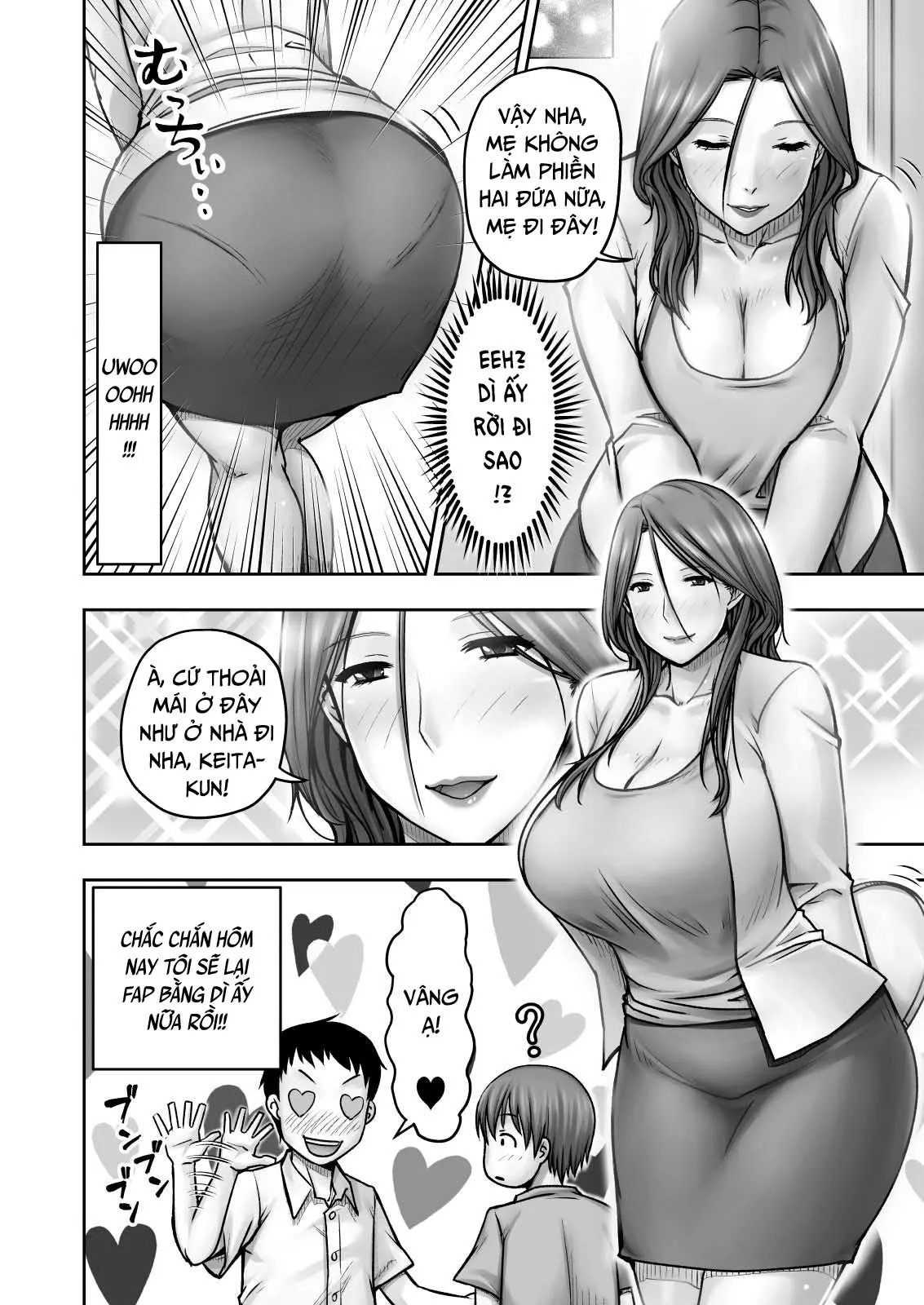 HentaiVN.net - Ảnh 6 - Akogare no Tomodachi no Okaasan ni Itazura Shitara Gyaku ni Oishiku Taberareta [I Tried Playing a Prank On My Friend's Mom And Ended Up Being The One Pursued] - Oneshot