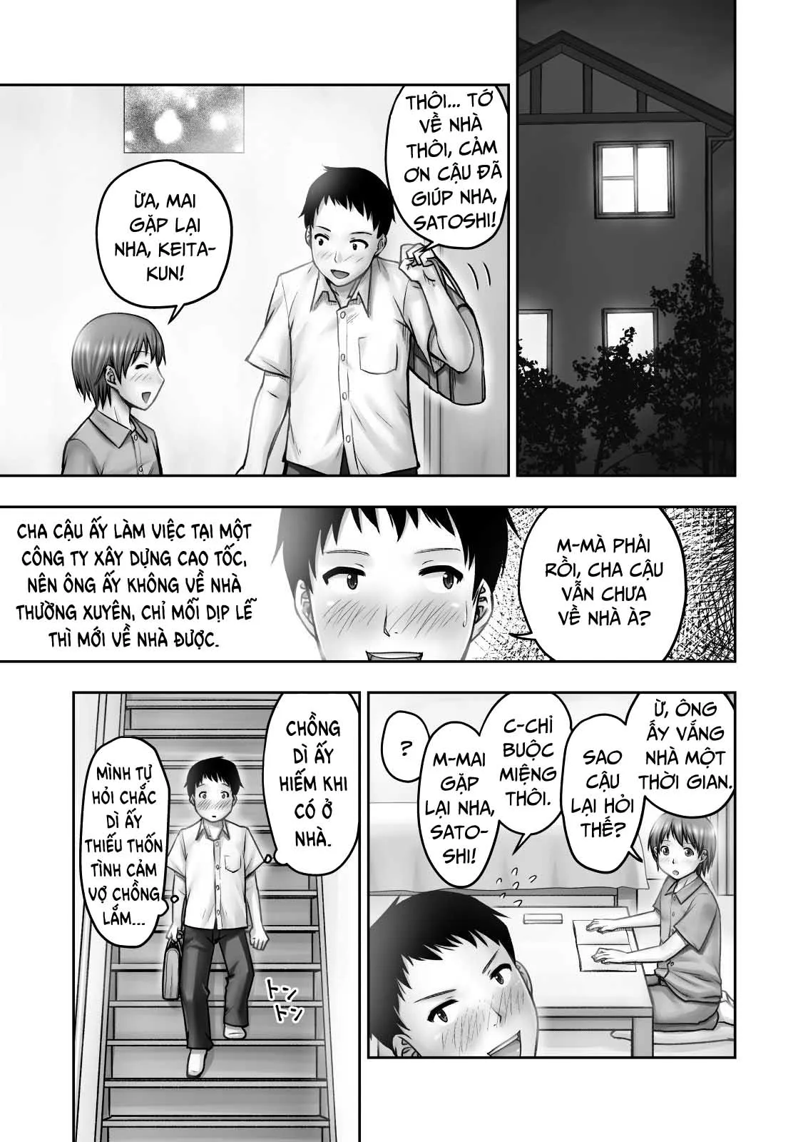 HentaiVN.net - Ảnh 7 - Akogare no Tomodachi no Okaasan ni Itazura Shitara Gyaku ni Oishiku Taberareta [I Tried Playing a Prank On My Friend's Mom And Ended Up Being The One Pursued] - Oneshot