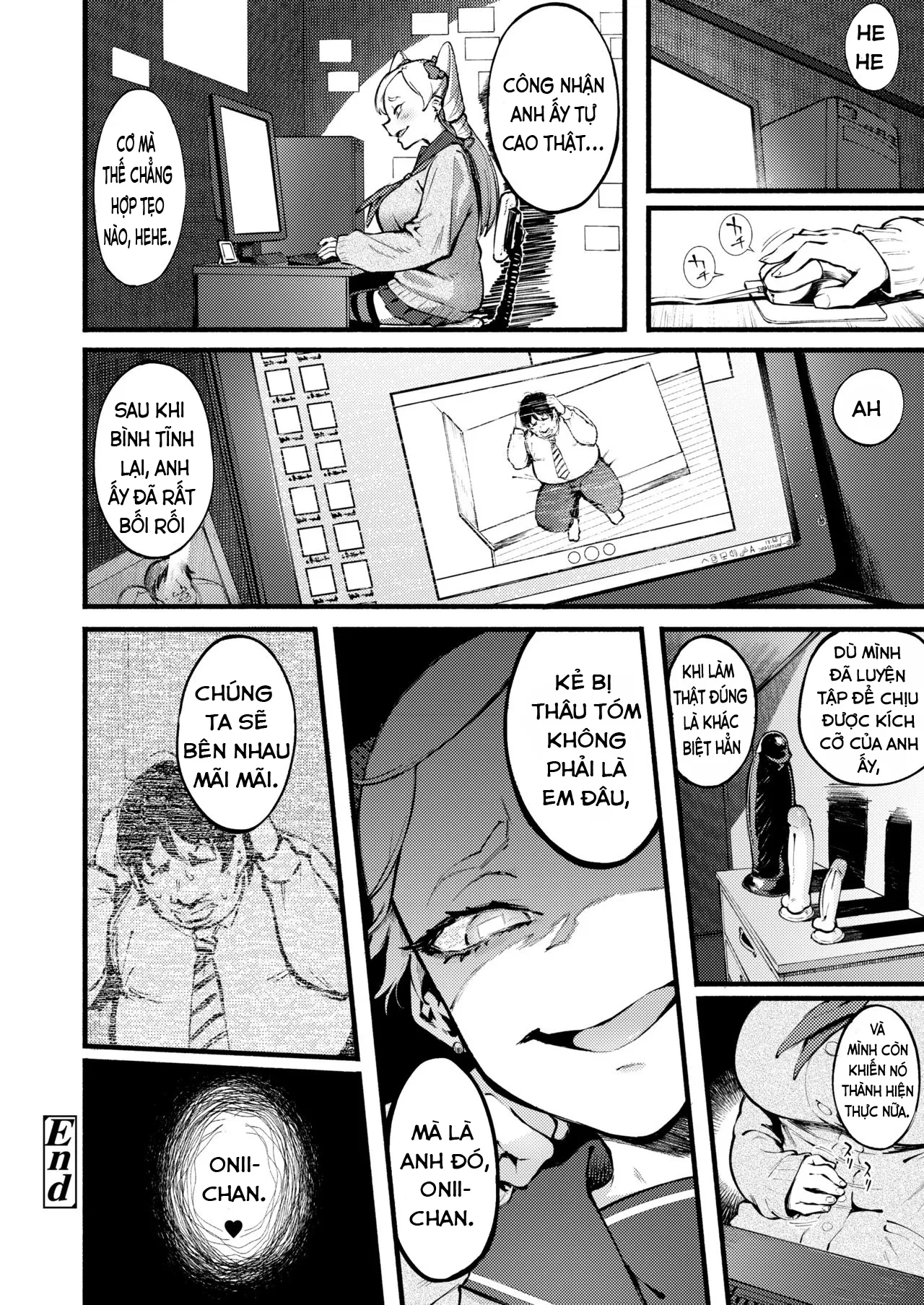 HentaiVN.net - Ảnh 15 - Kumo no I [Spider's Net] - Oneshot
