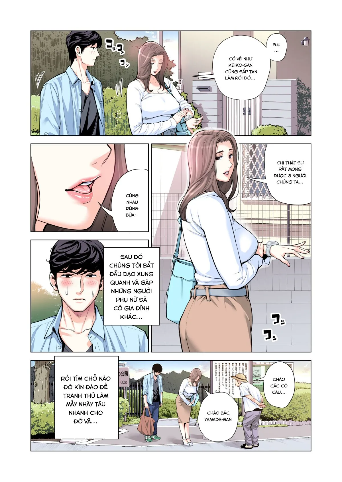 HentaiVN.net - Ảnh 10 - Jichikai no Hitozuma wa Totemo H deshita - Chap 3