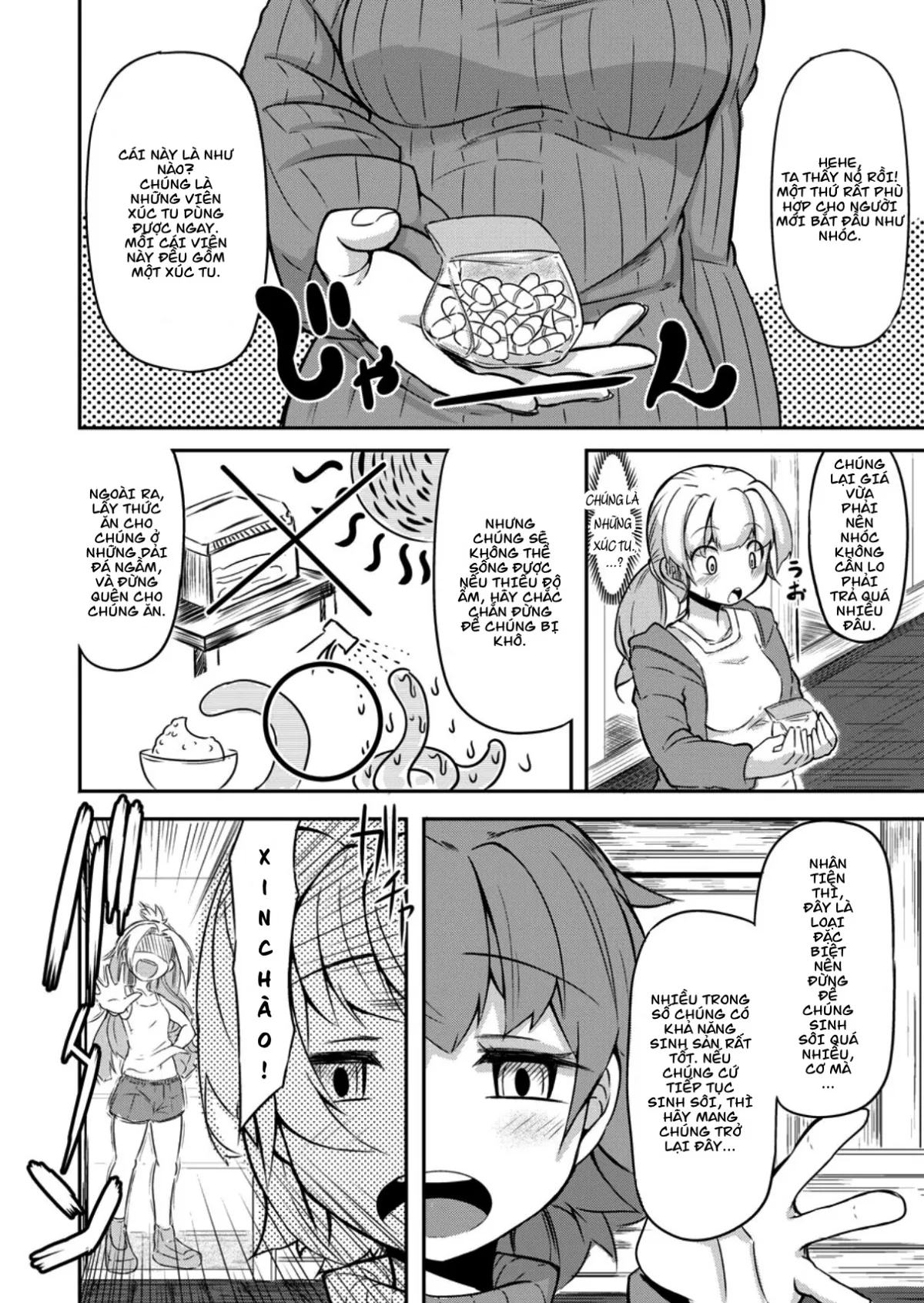 HentaiVN.net - Ảnh 8 - Anata no Machi no Shokushuyasan [Your neighborhood tentacle shop] - Chap 1