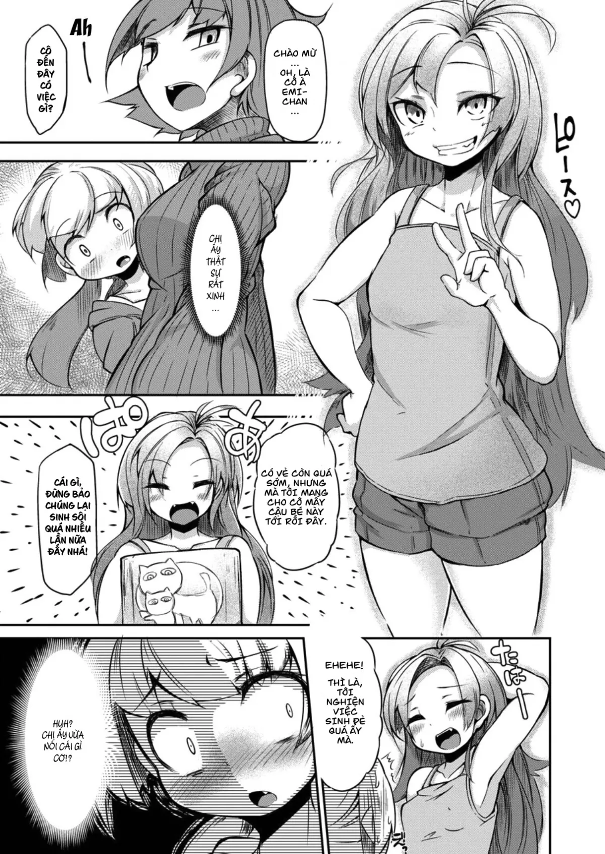 HentaiVN.net - Ảnh 9 - Anata no Machi no Shokushuyasan [Your neighborhood tentacle shop] - Chap 1