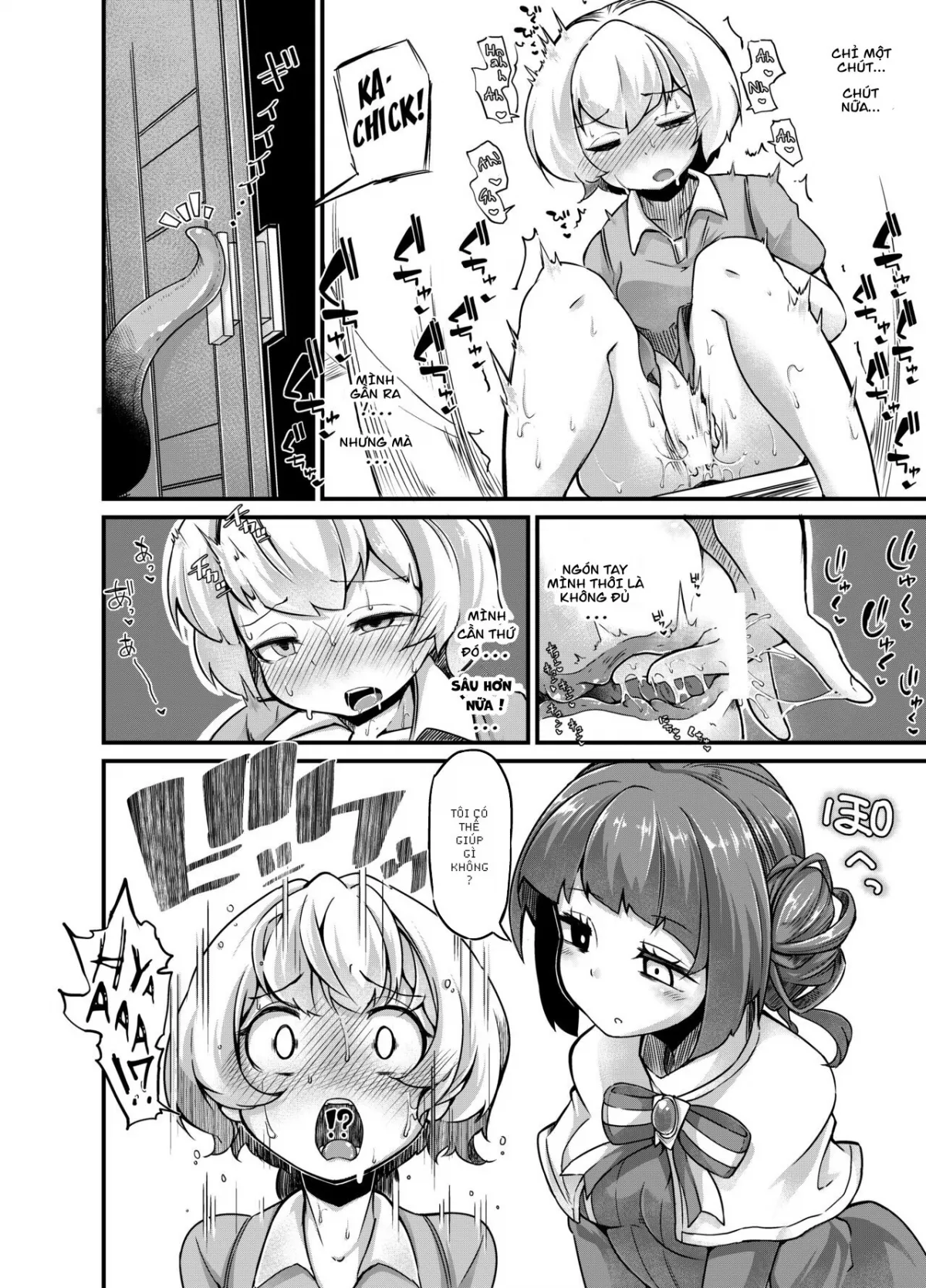 HentaiVN.net - Ảnh 12 - Anata no Machi no Shokushuyasan [Your neighborhood tentacle shop] - Chap 3