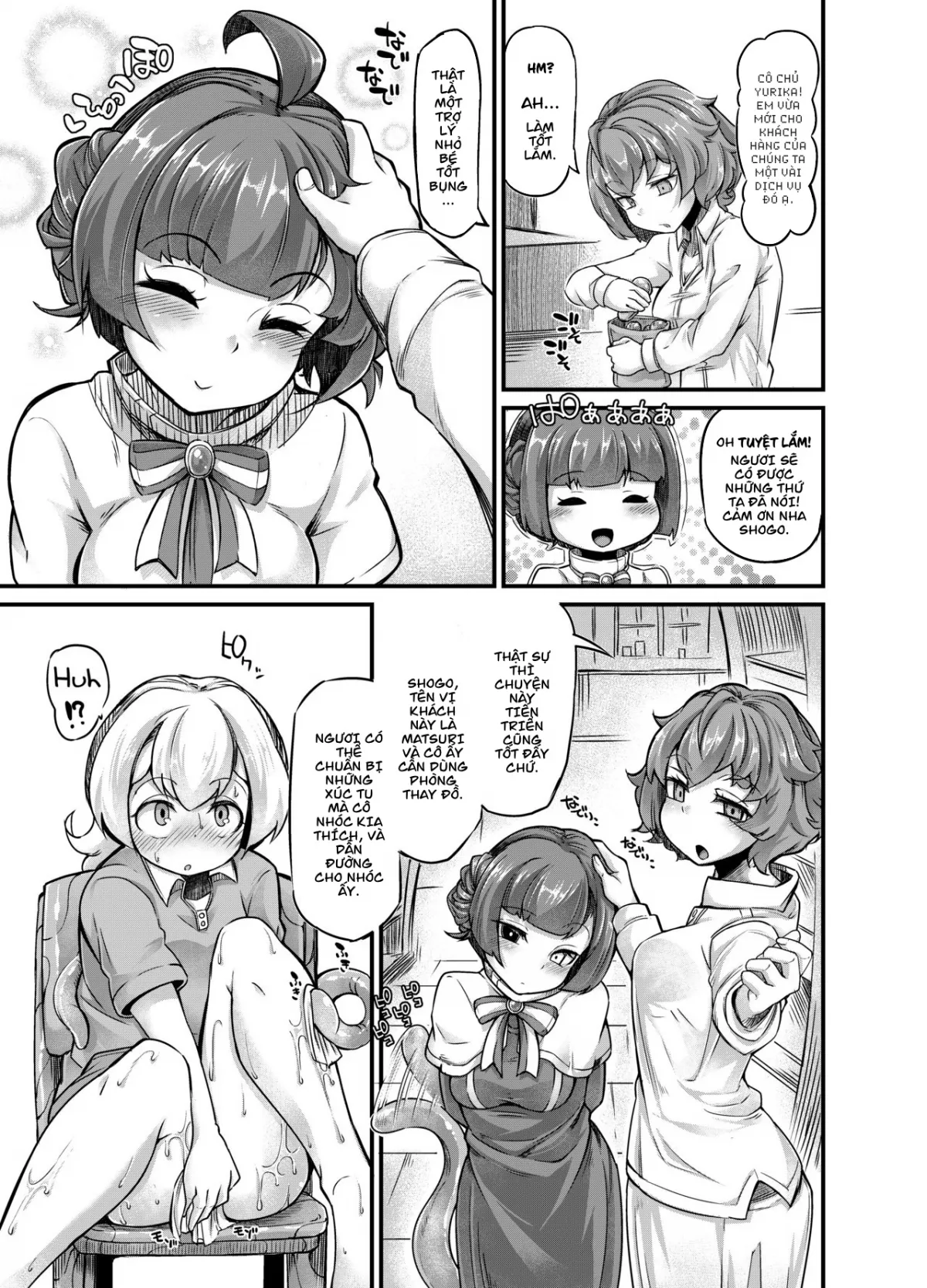 HentaiVN.net - Ảnh 19 - Anata no Machi no Shokushuyasan [Your neighborhood tentacle shop] - Chap 3