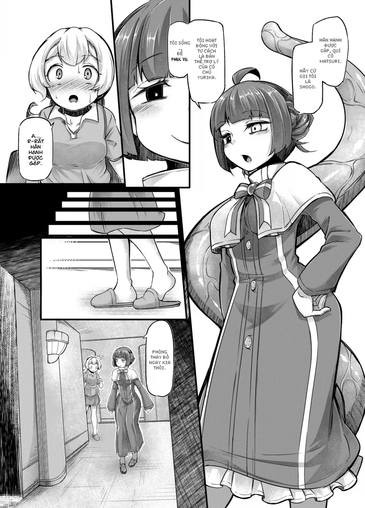 HentaiVN.net - Ảnh 20 - Anata no Machi no Shokushuyasan [Your neighborhood tentacle shop] - Chap 3