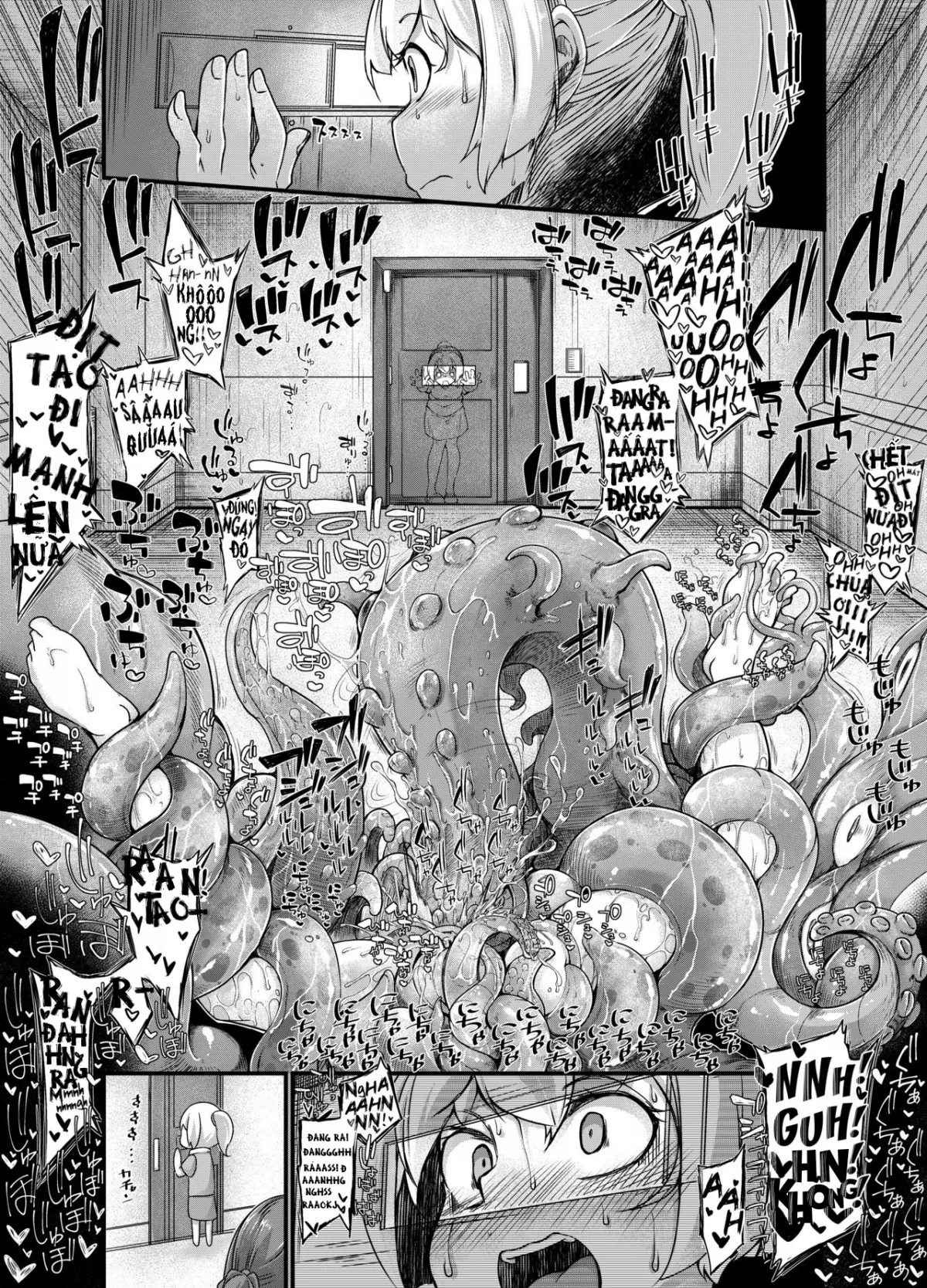 HentaiVN.net - Ảnh 22 - Anata no Machi no Shokushuyasan [Your neighborhood tentacle shop] - Chap 3