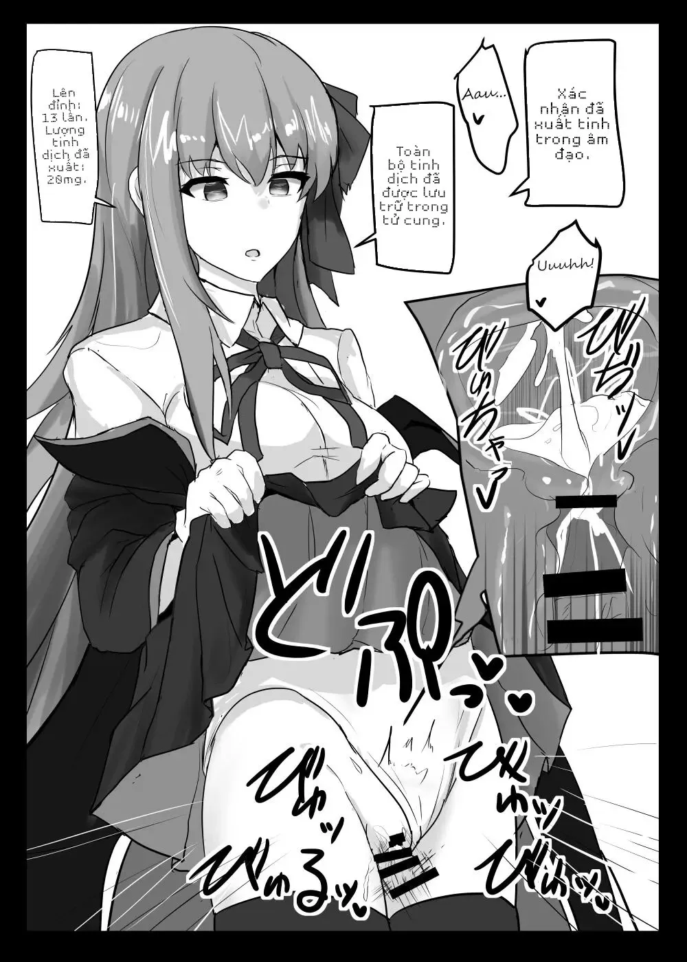 HentaiVN.net - Ảnh 4 - Con cặc Master được xoa dịu XX onee-chan [Yasashiku Shikorasete Kureru XX Onee-chan; Gently Rub Me XX Onee-chan; やさしくシコらせてくれるXXお姉ちゃん] - Bonus thêm em BB bị hack não