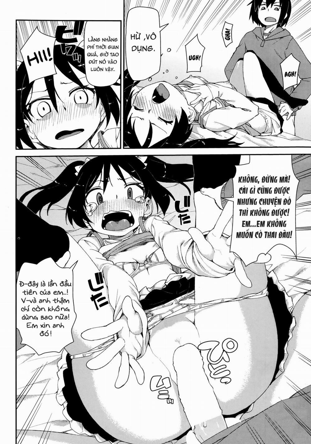 HentaiVN.net - Ảnh 14 - Cô Em Gái Láu Cá Và Sự Khả Ái Đáng Ngờ! [Itazuragokoro to Koigokoro; Mischief and Love] - Oneshot