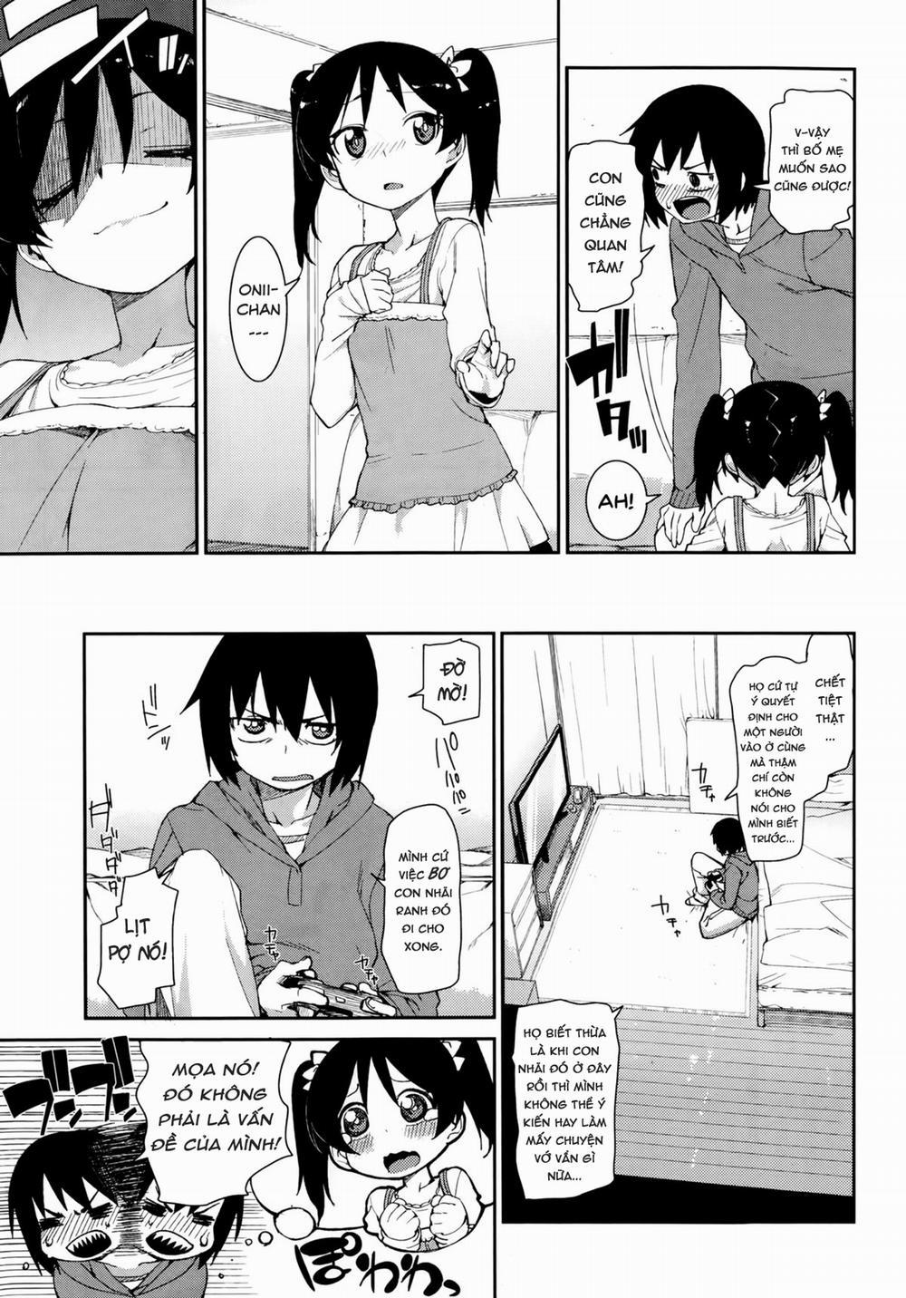 HentaiVN.net - Ảnh 3 - Cô Em Gái Láu Cá Và Sự Khả Ái Đáng Ngờ! [Itazuragokoro to Koigokoro; Mischief and Love] - Oneshot